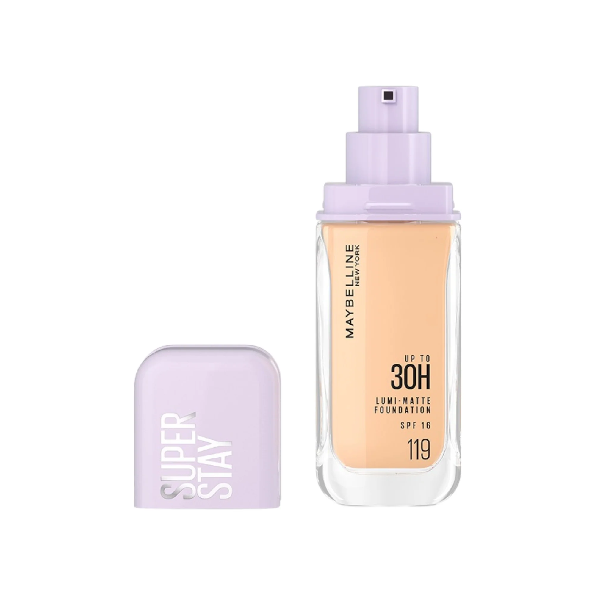 Base Maybelline Super Stay Up To 30H Lumi-Matte Nro. 119 Found - Image 2