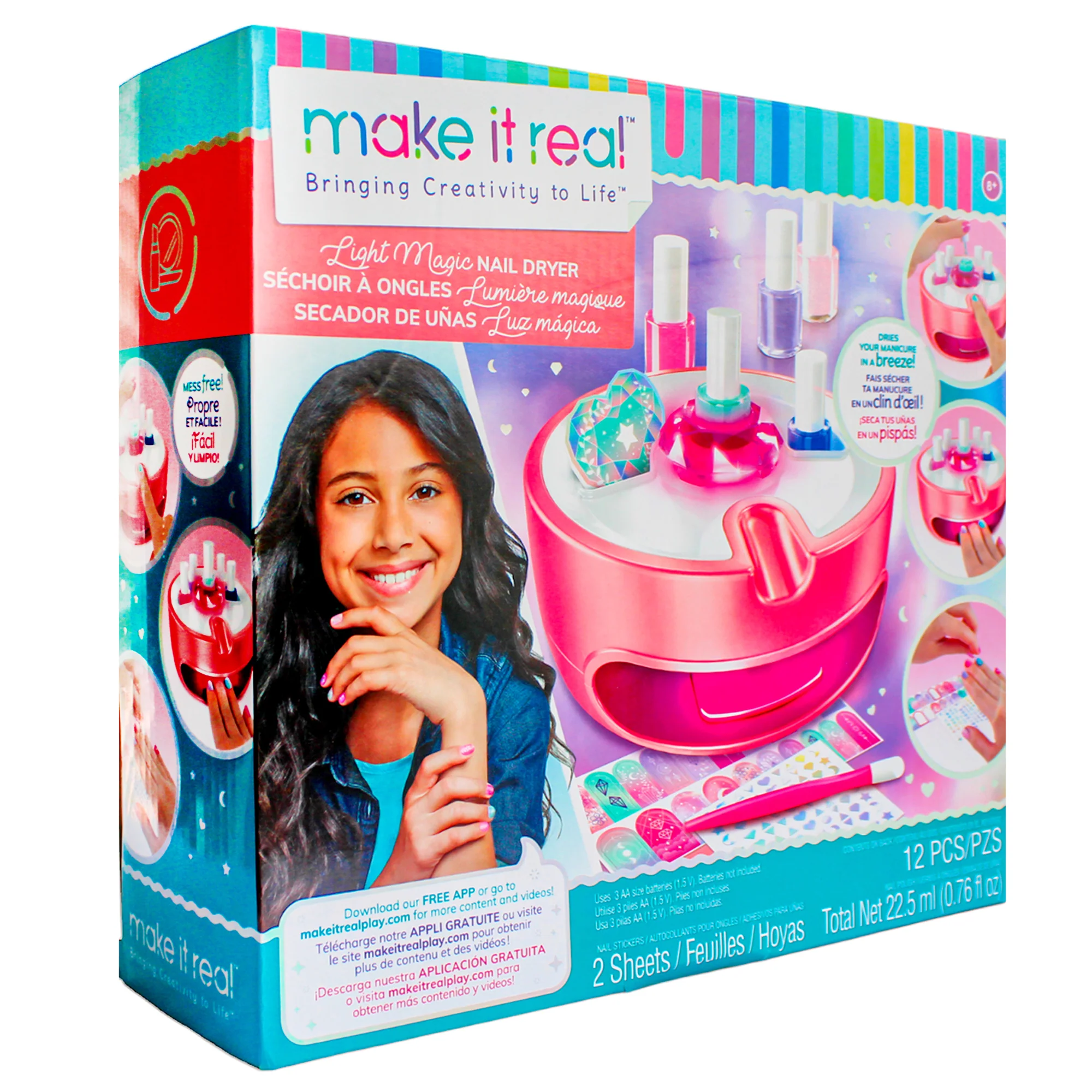 Make It Real Secador De Uñas Luz Magica X 12 Piezas - Image 3