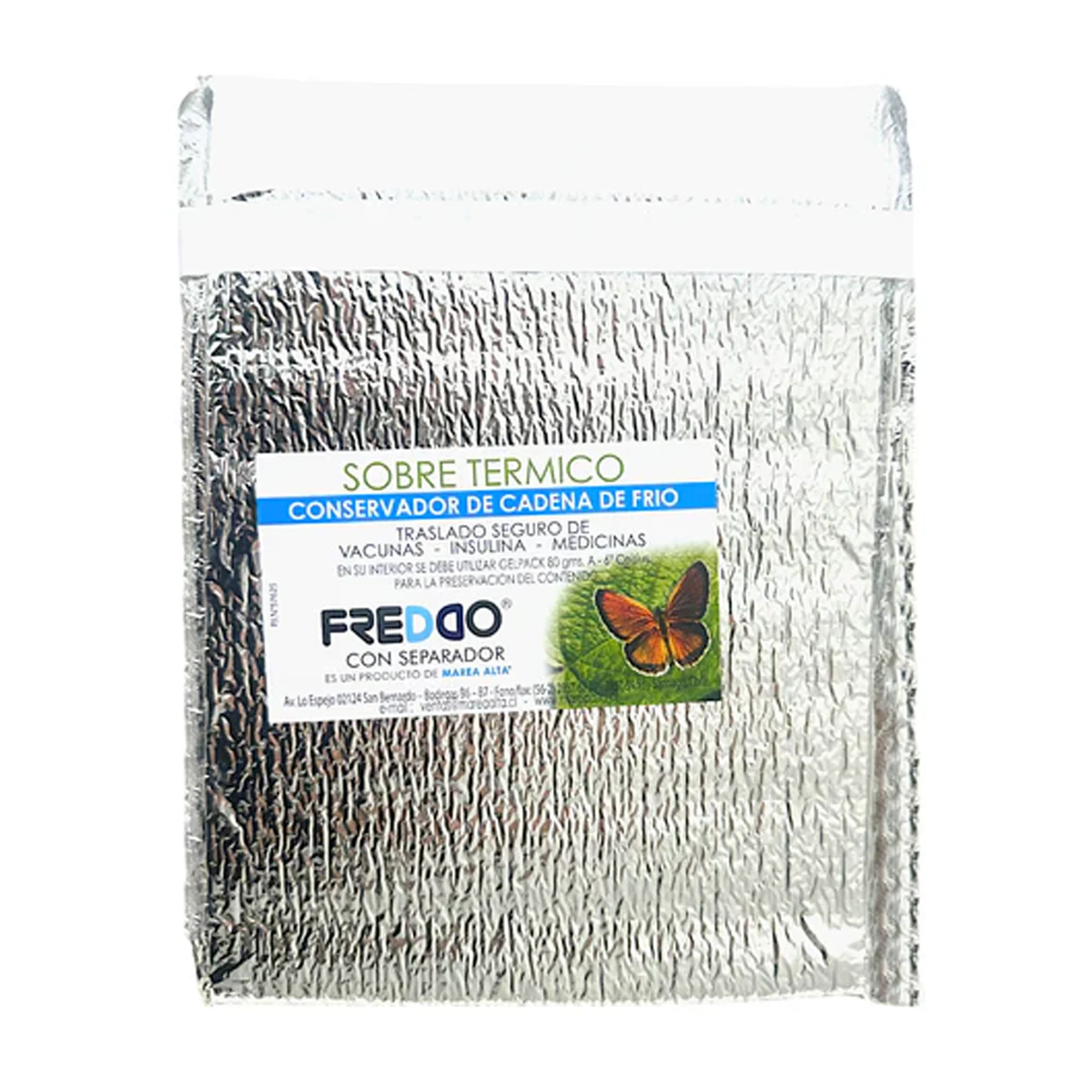 Sobre Térmico Para Vacunas 21 X 30Cm Farmacorp X Unidad