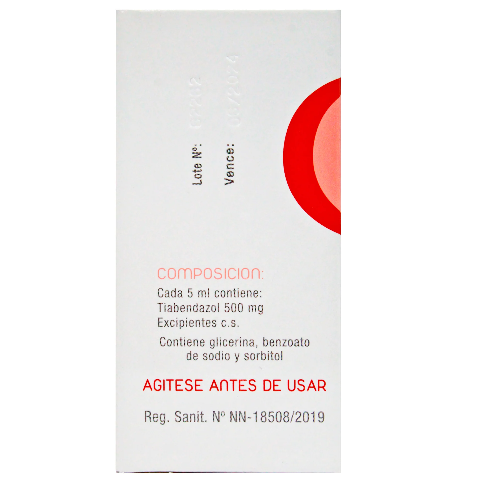 Ifabena 500Mg 5Ml Susp X 30Ml Tiabendazol - Image 4