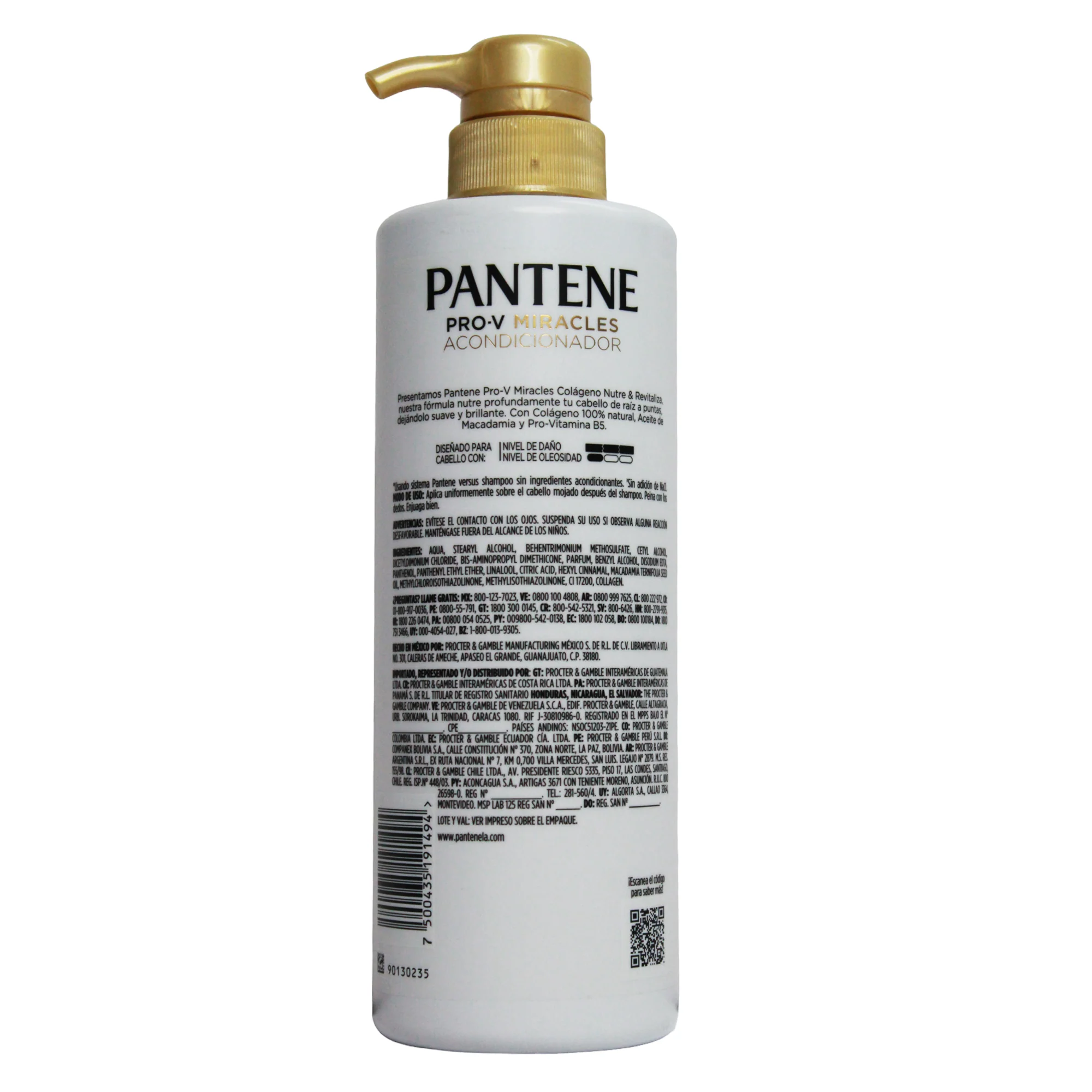 Acondicionador Pantene Pro-V Miracles Colágeno X 510Ml - Image 2