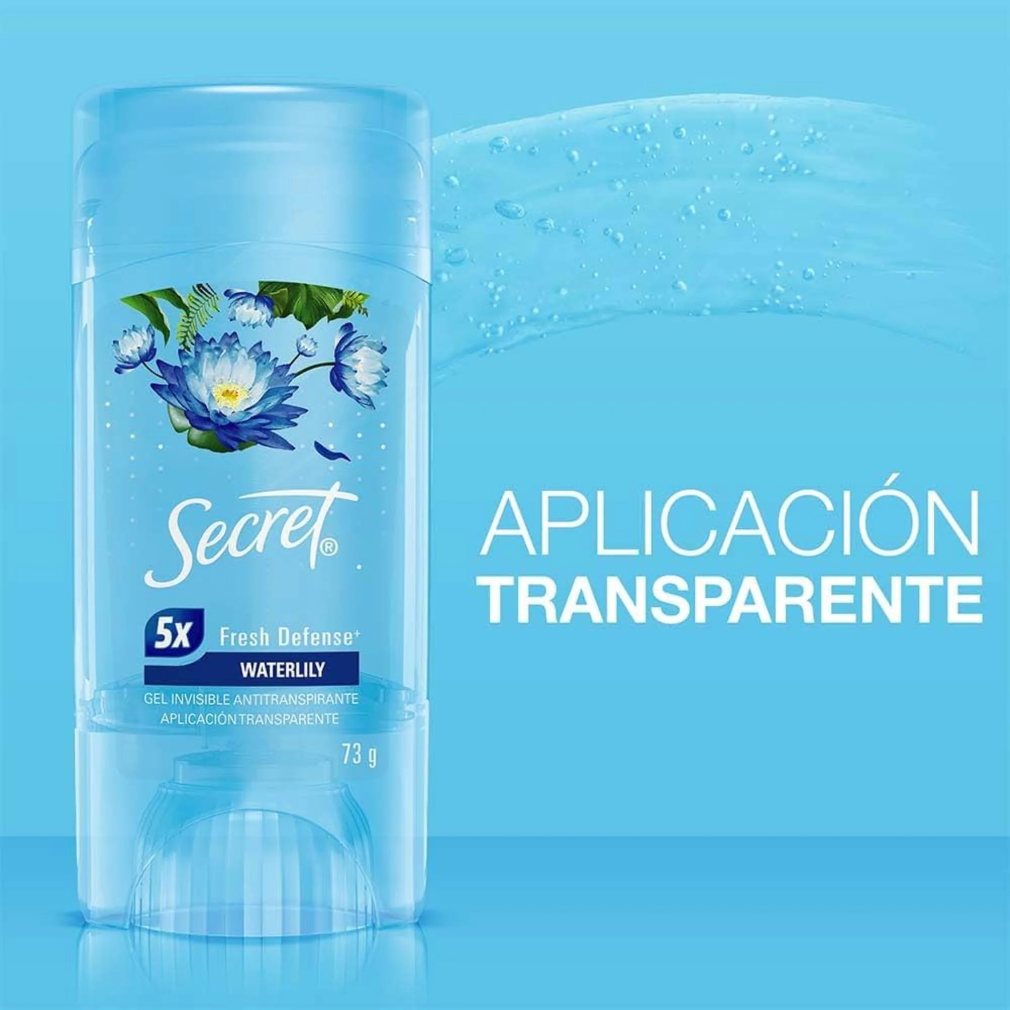 Antitranspirante Secret Gel Waterlily X 73G - Image 3