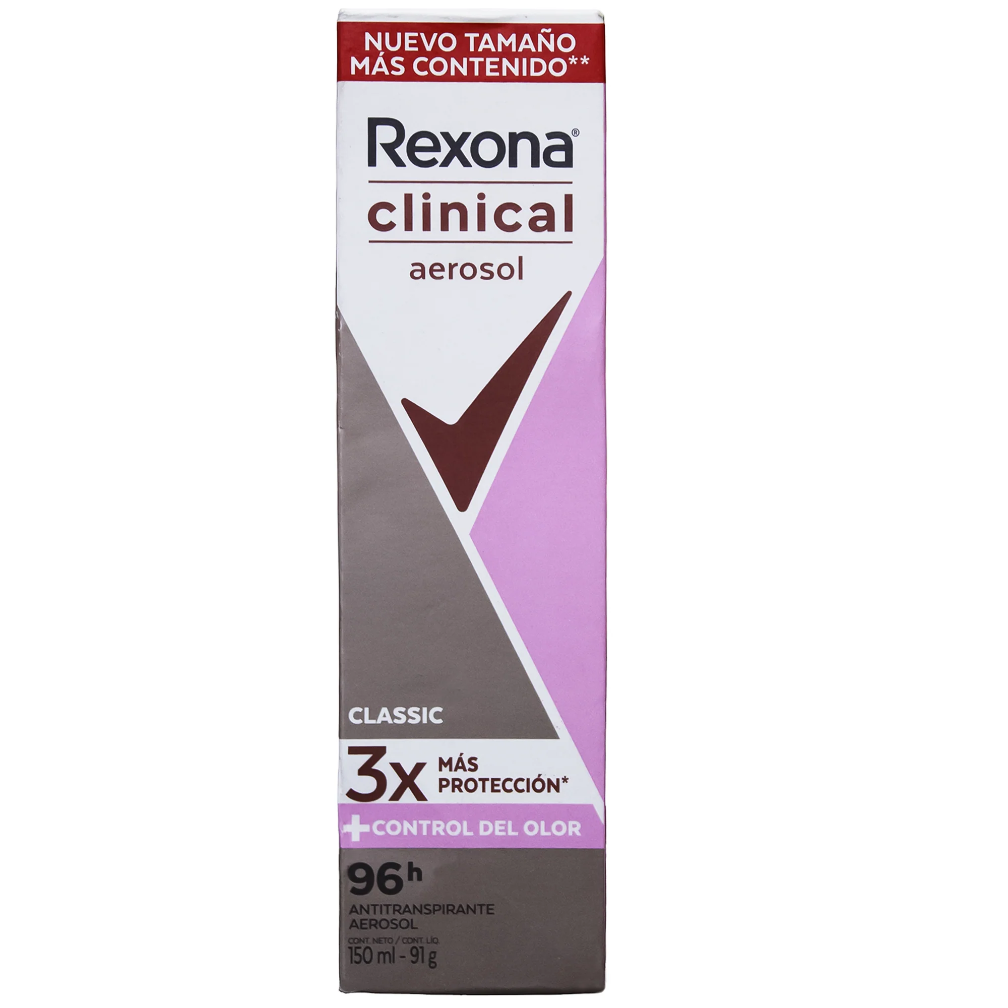 Rexona Women Clinical Aerosol 96H X 150Ml Classic