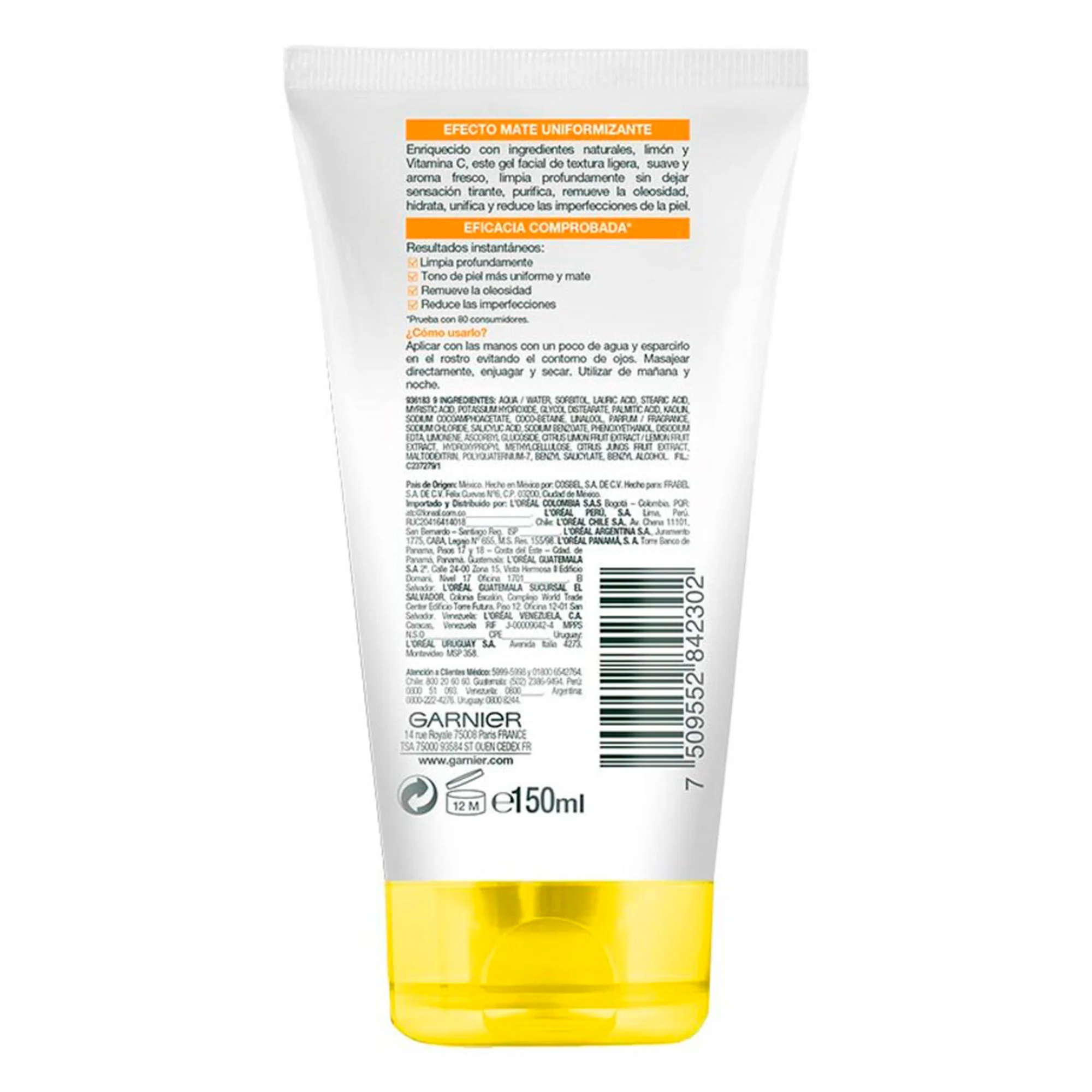 Gel Limpiador Garnier Facial X 150Ml - Image 2