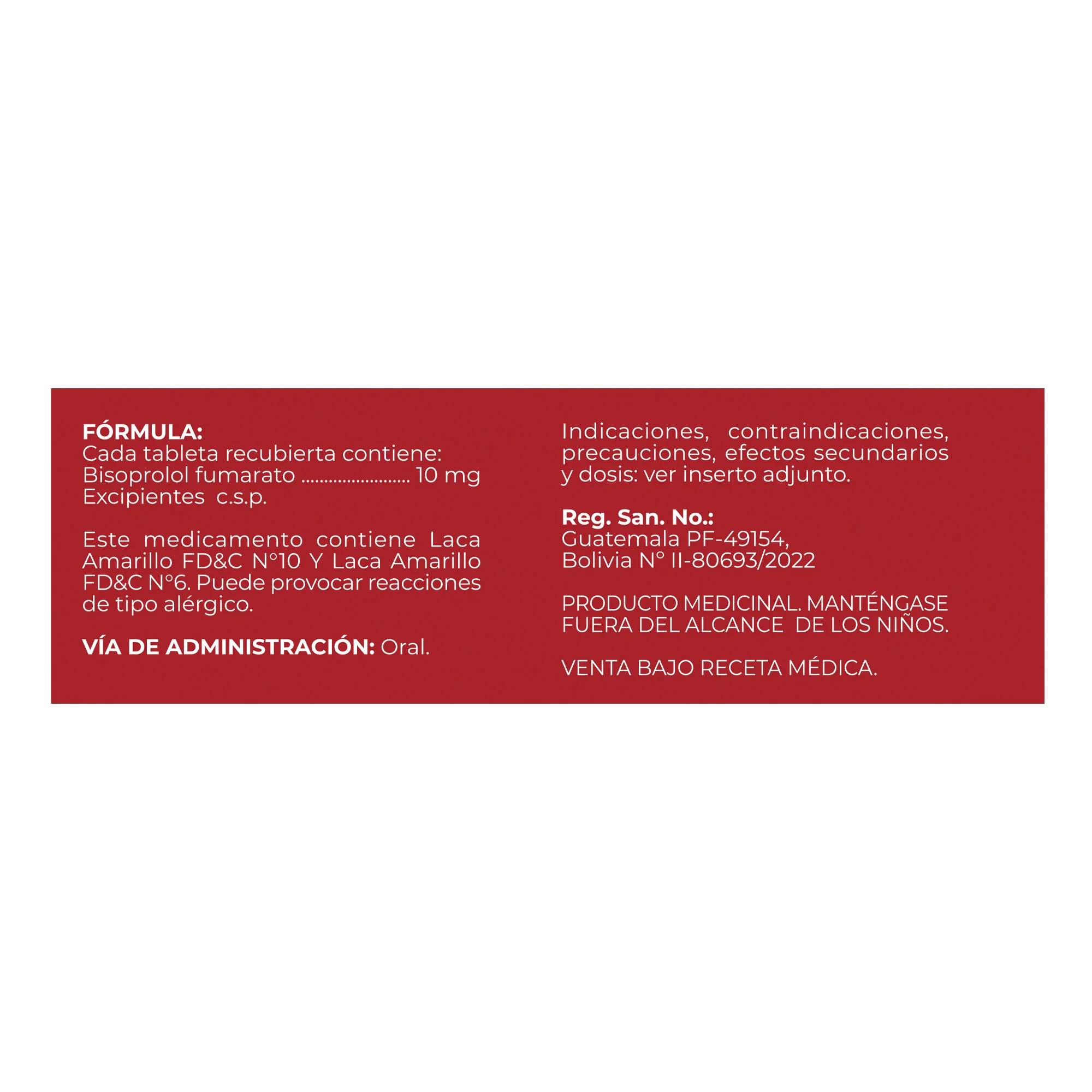 Colber 10Mg Bisoprolol X Tableta - Image 2
