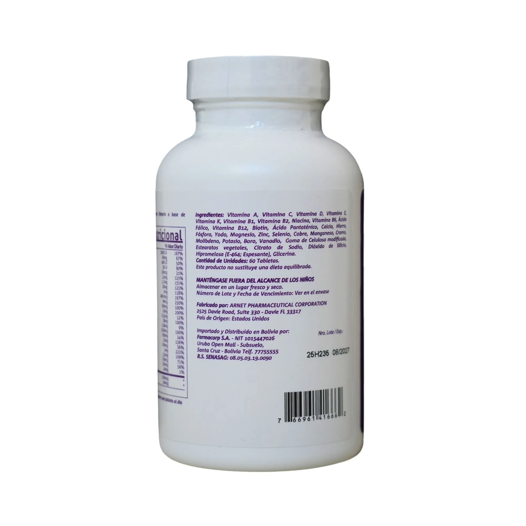 Multivitaminas Premium Farmacorp X 60 Tabletas - Image 4
