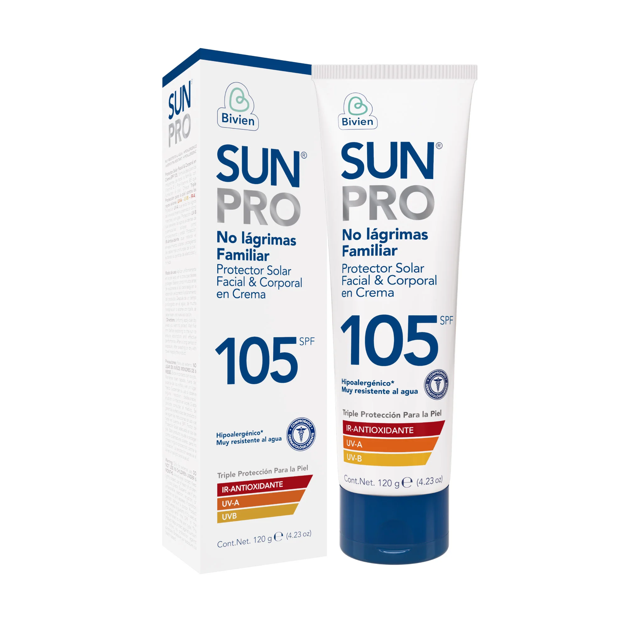 Protector Solar Sunpro Familiar Crema Spf 105 X 120G - Image 4