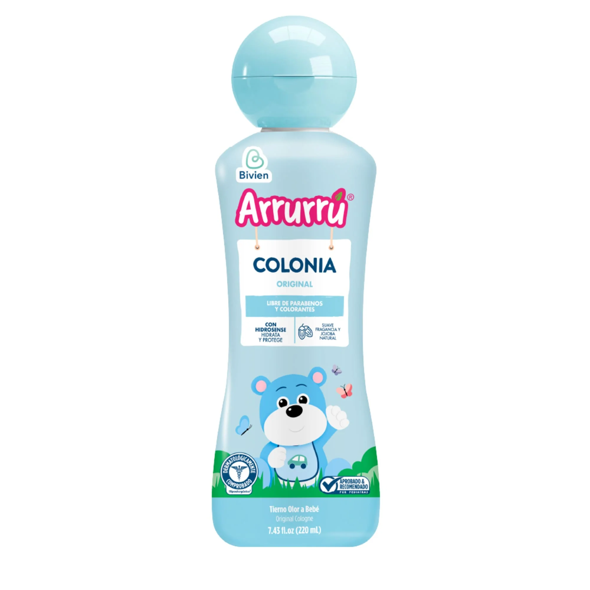 Colonia Infantil Arrurru Original Azul X 220Ml - Image 2