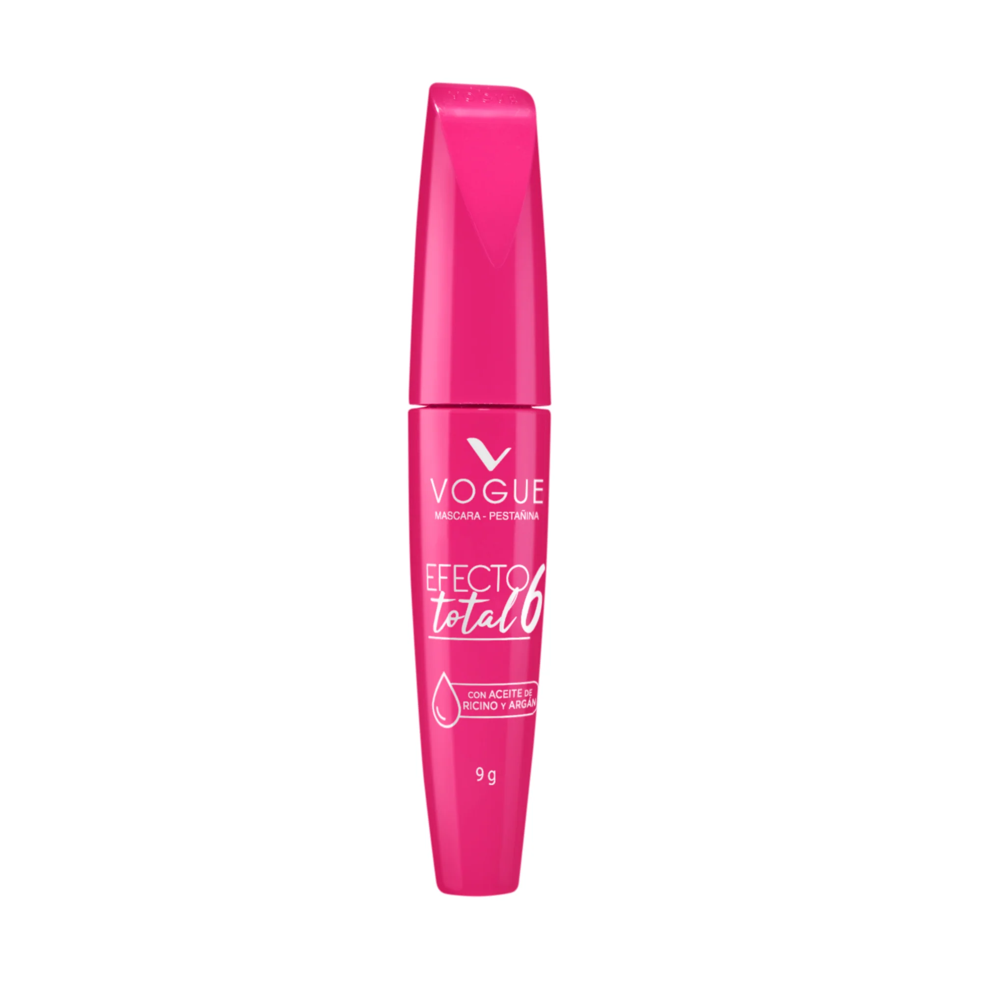Mascara De Pestaña Vogue Efecto Total 6 Negro X 9G - Image 2