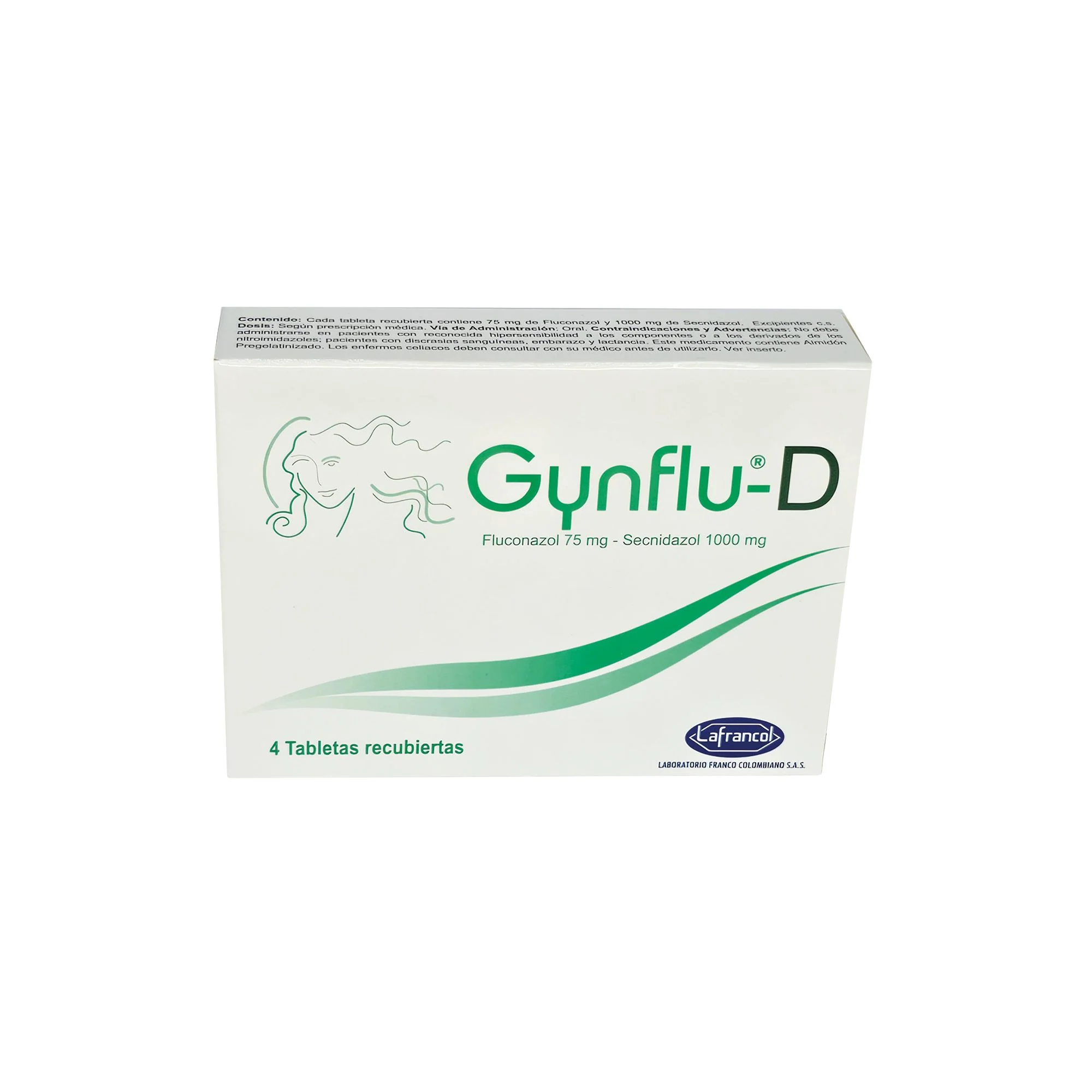 Gynflu-D Fluconazol 75Mg Secnidazol 1000Mg X Tableta