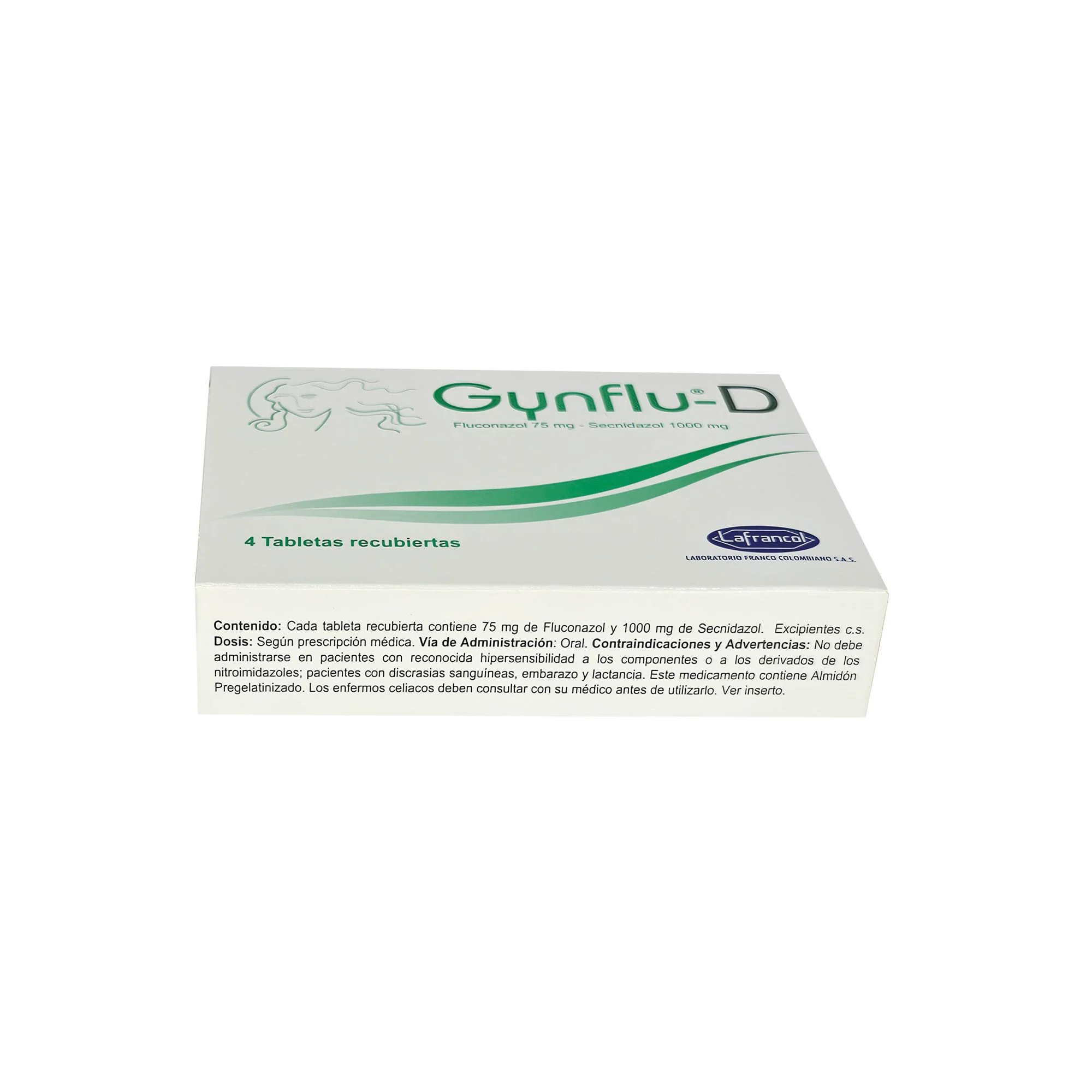 Gynflu-D Fluconazol 75Mg Secnidazol 1000Mg X Tableta - Image 2