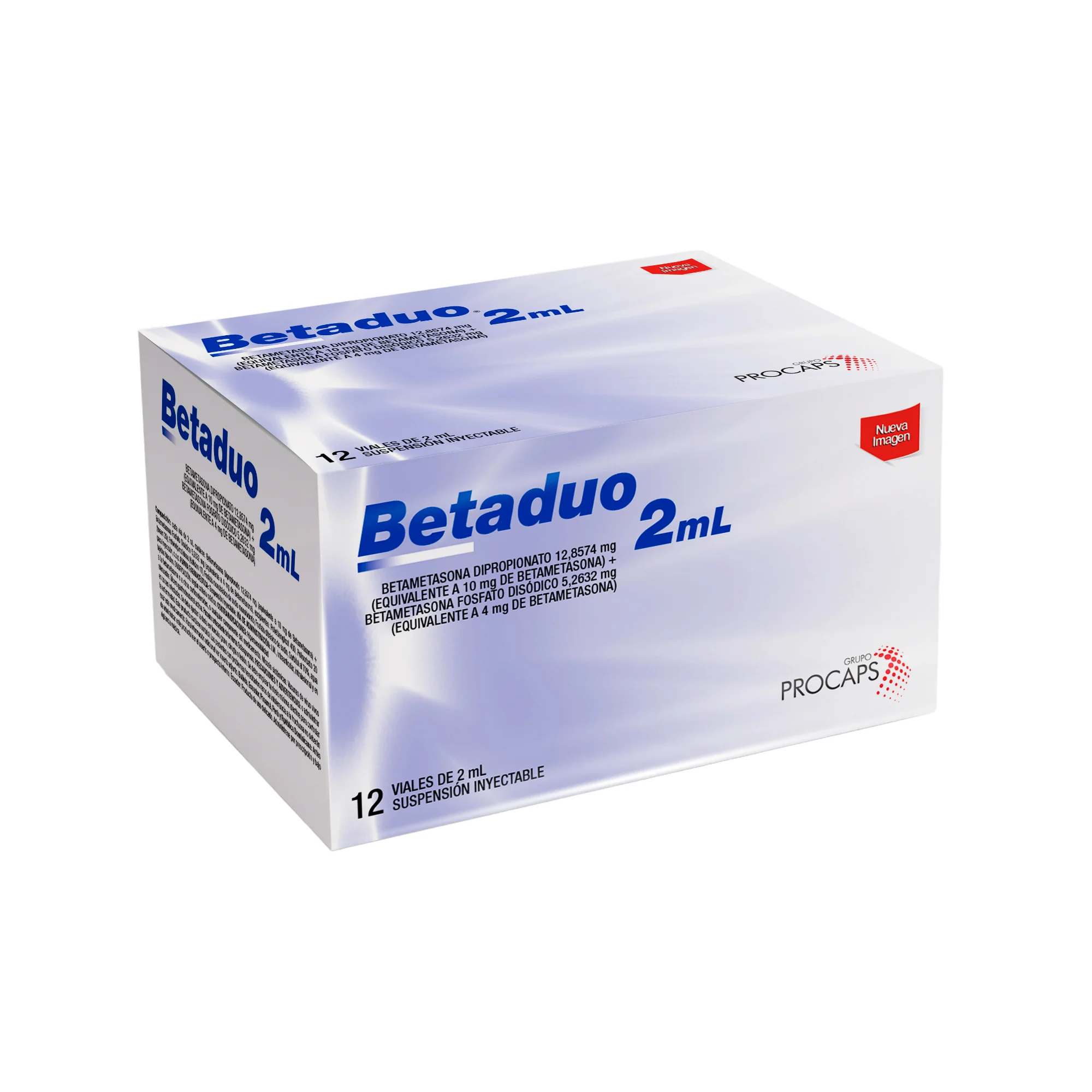 Betaduo 2Ml Betametasona Dipropionato+Fosfato X 1 Vial