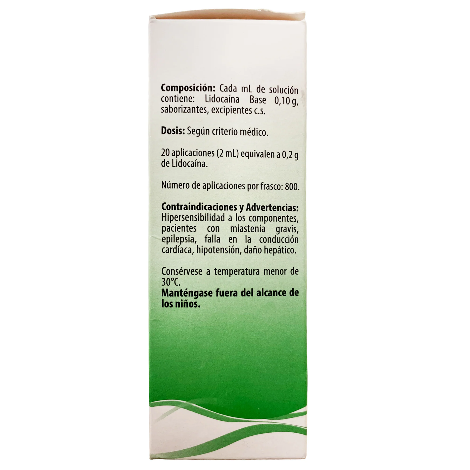 Anestésico Roxicaina 10% / Lidocaína 80G Atomizador X 83Ml - Image 4
