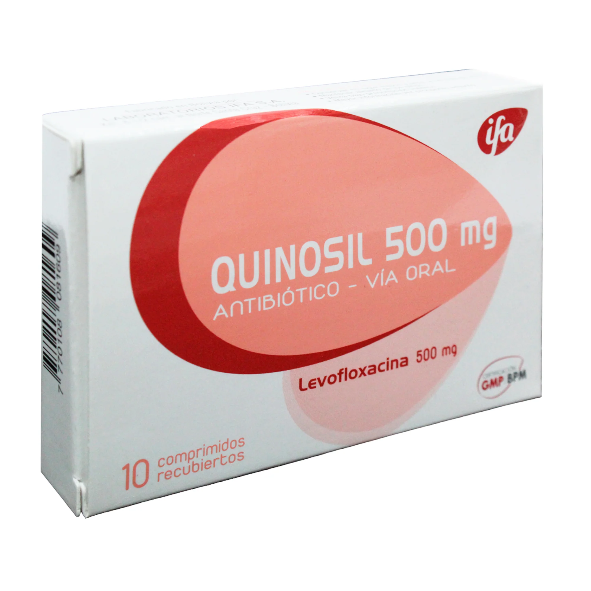 Quinosil Levofloxacina 500Mg X Tableta - Image 2