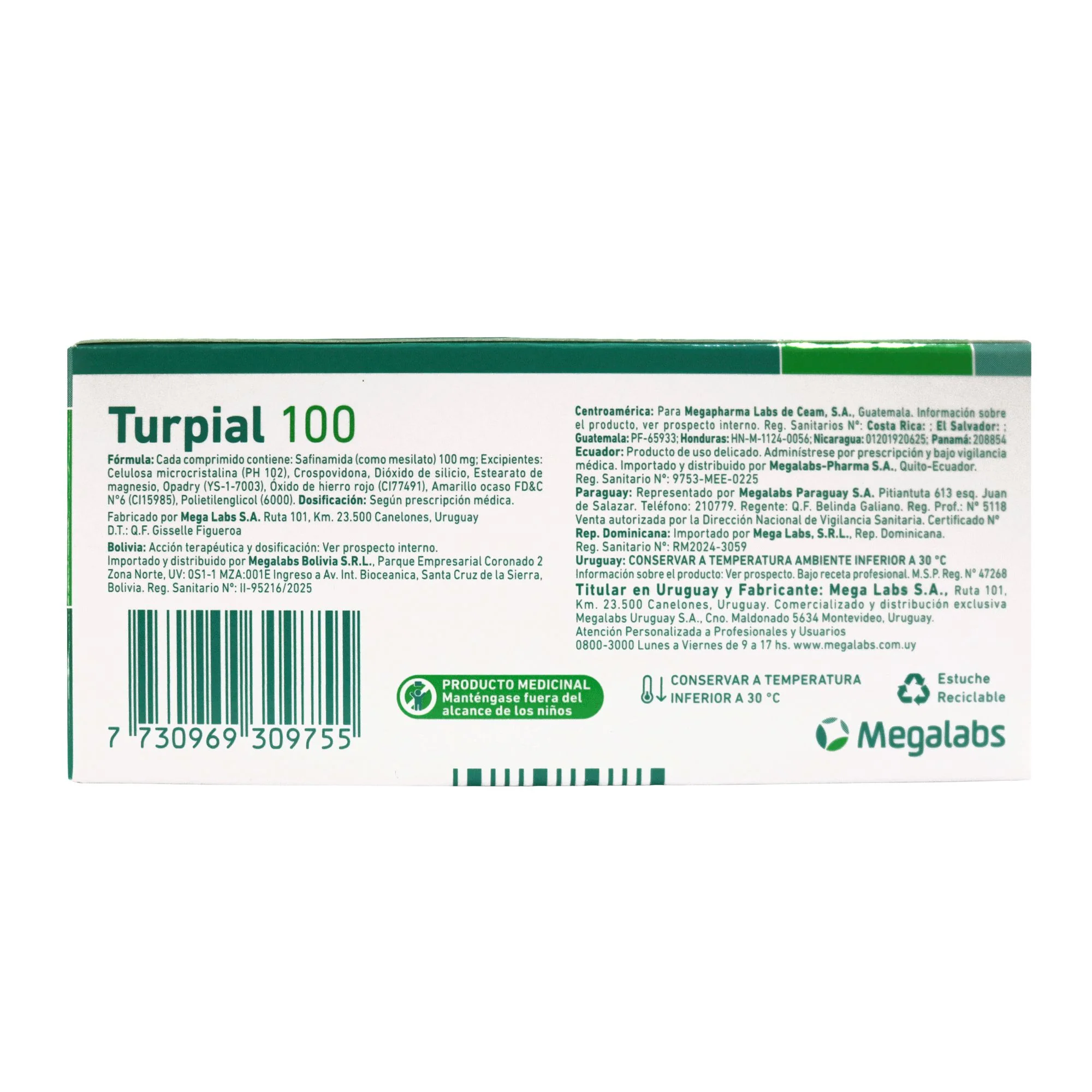 Turpial Safinamida 50Mg X Comprimido - Image 2