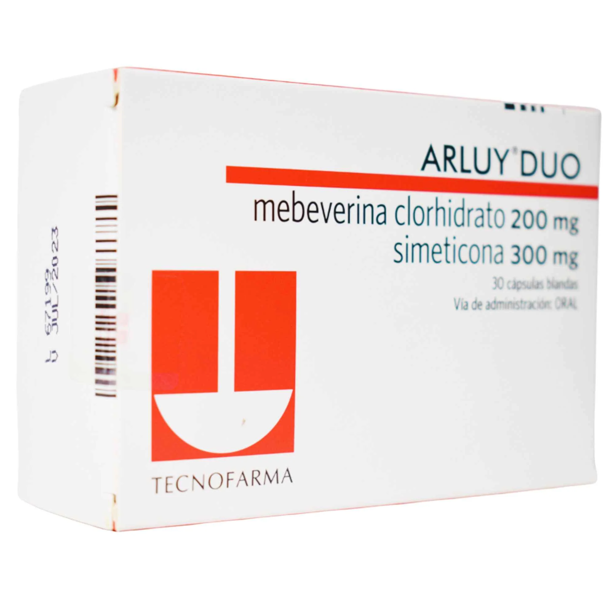 Arluy Duo Mebeverina 200Mg Y Simeticona 300Mg X Capsula Blanda - Image 4