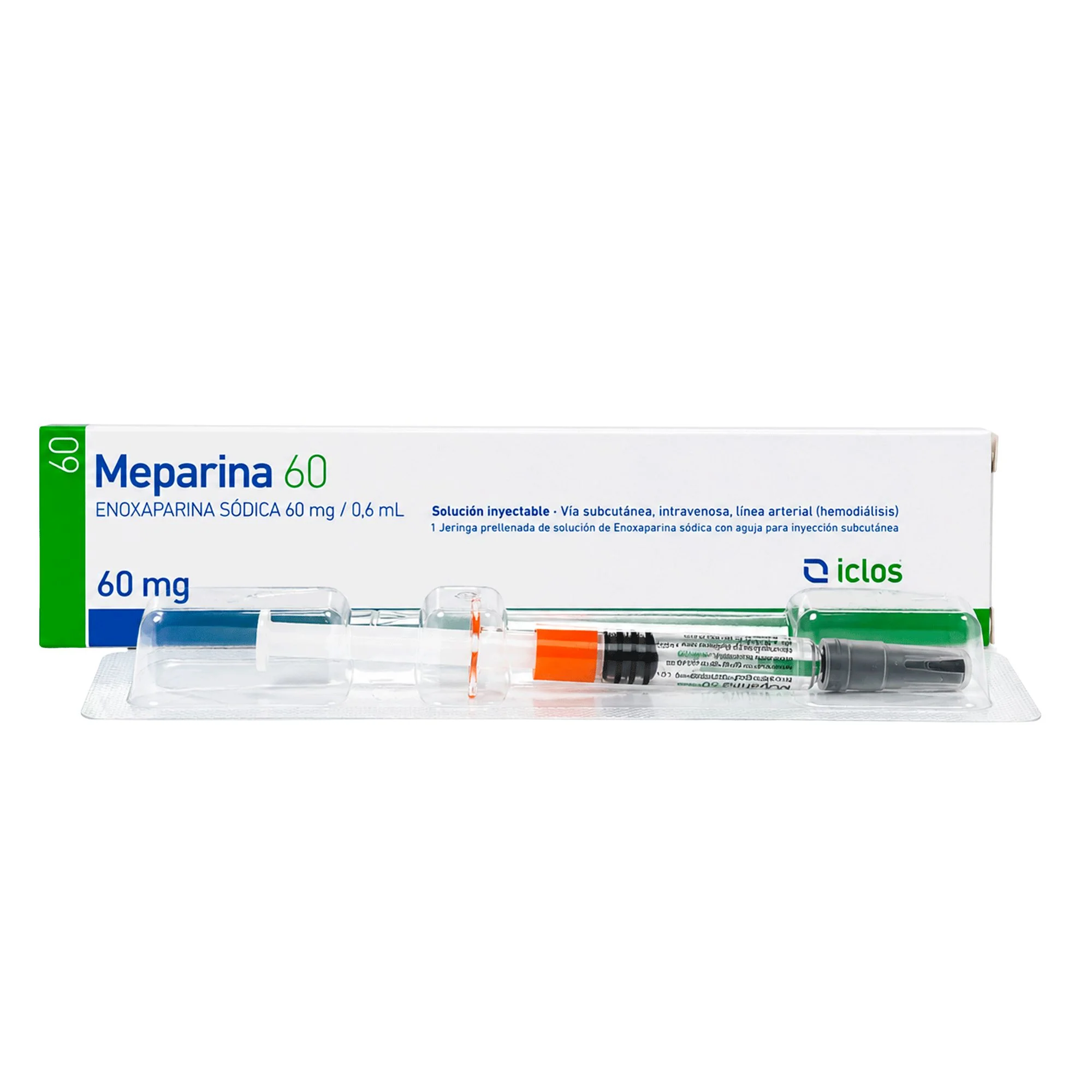 Meparina Enoxaparina Sodica 60Mg X Jeringa Prellenada 0.6Ml - Image 2