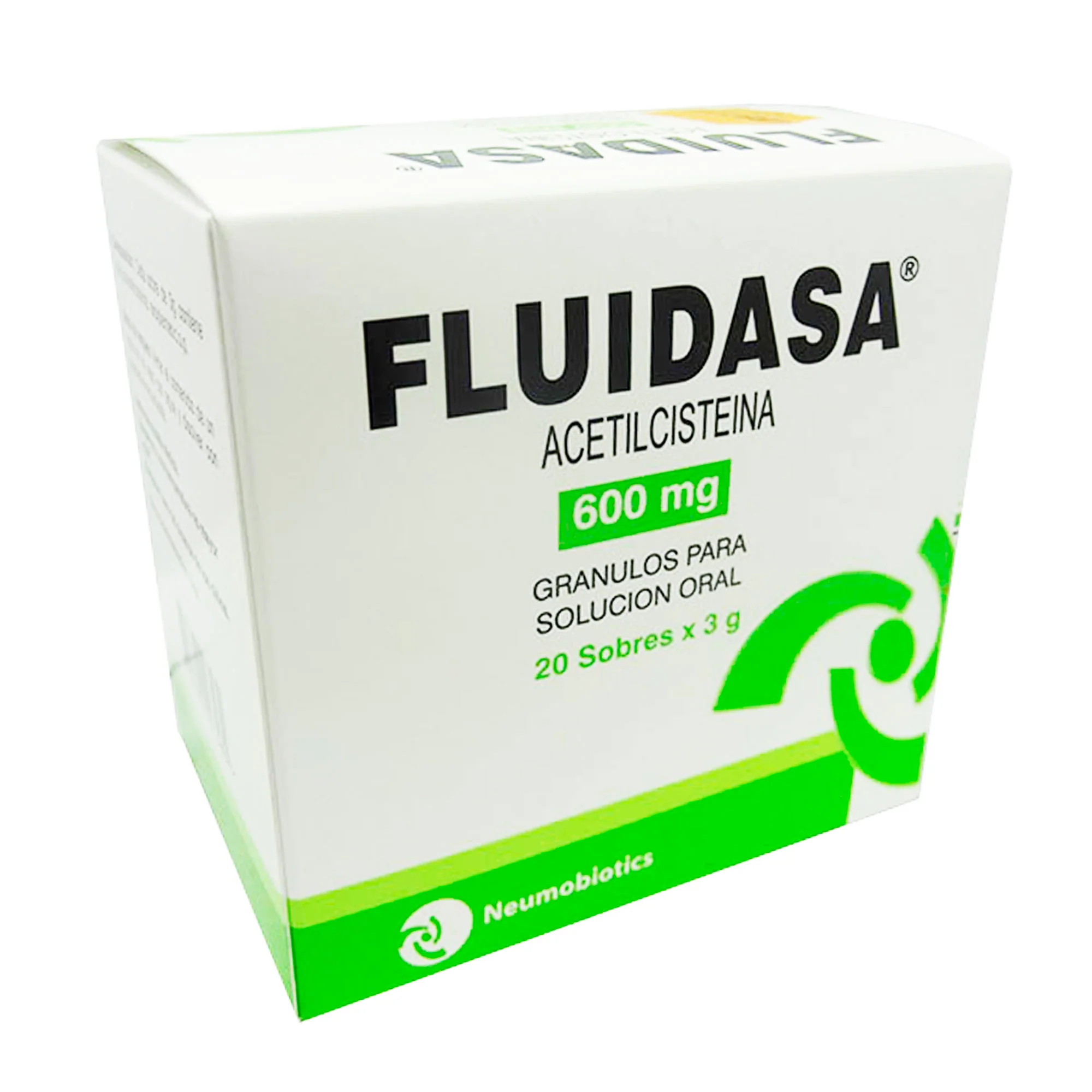 Fluidasa 600Mg Acetilcisteina X Sobre