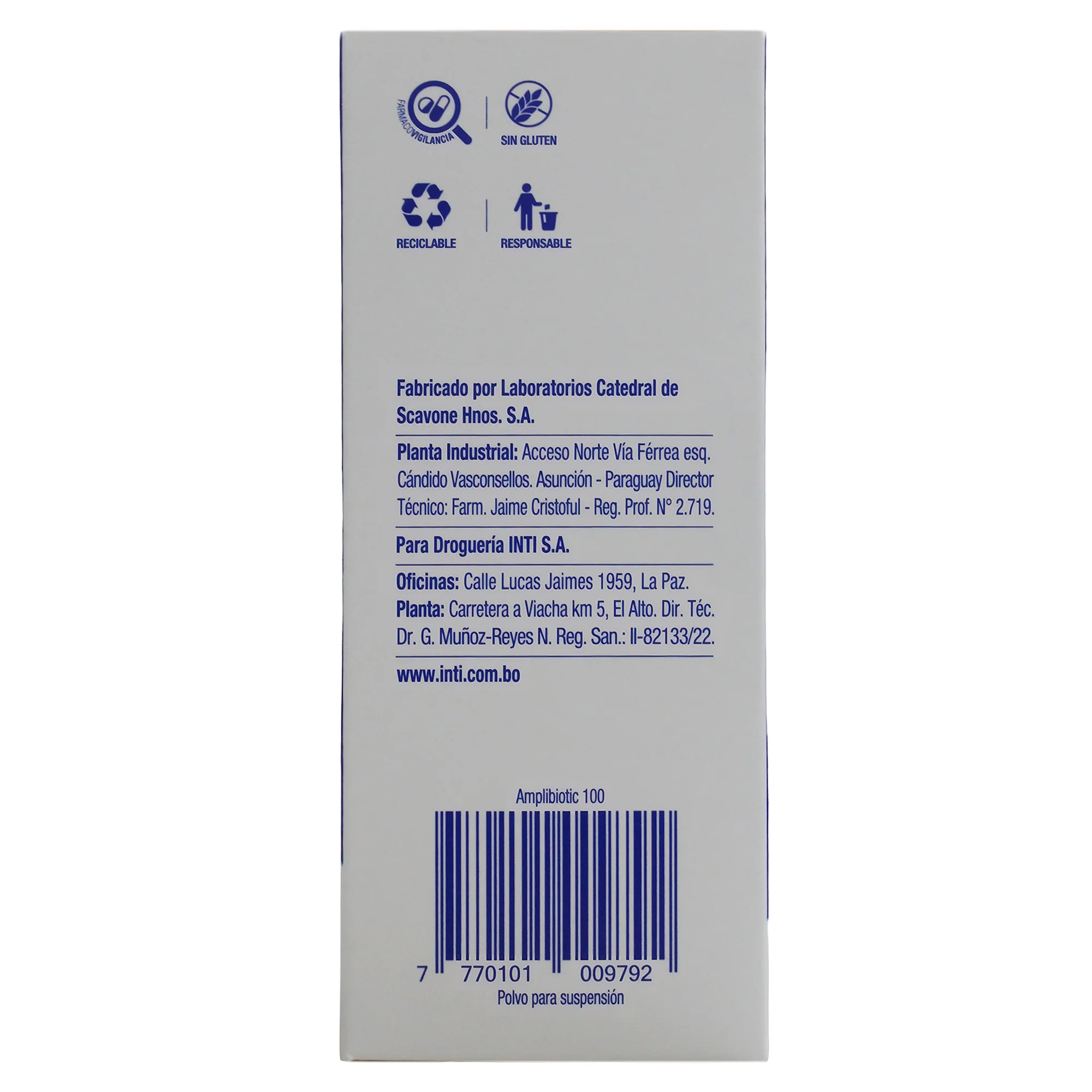 Amplibiotic 100Mg 5Ml Suspencion Cefixima X 90Ml - Image 3
