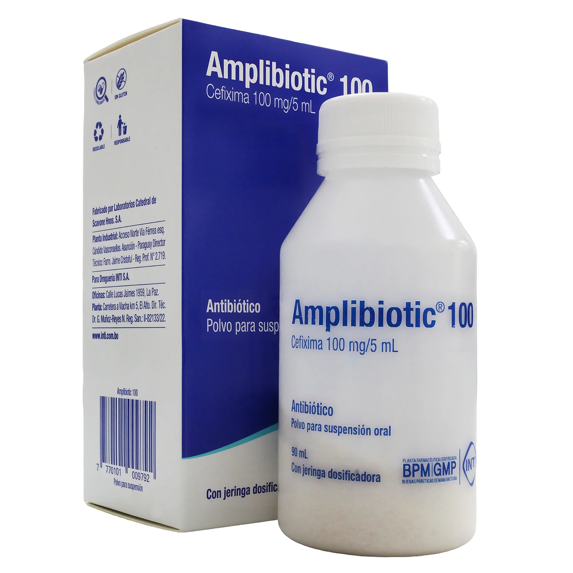 Amplibiotic 100Mg 5Ml Suspencion Cefixima X 90Ml - Image 6