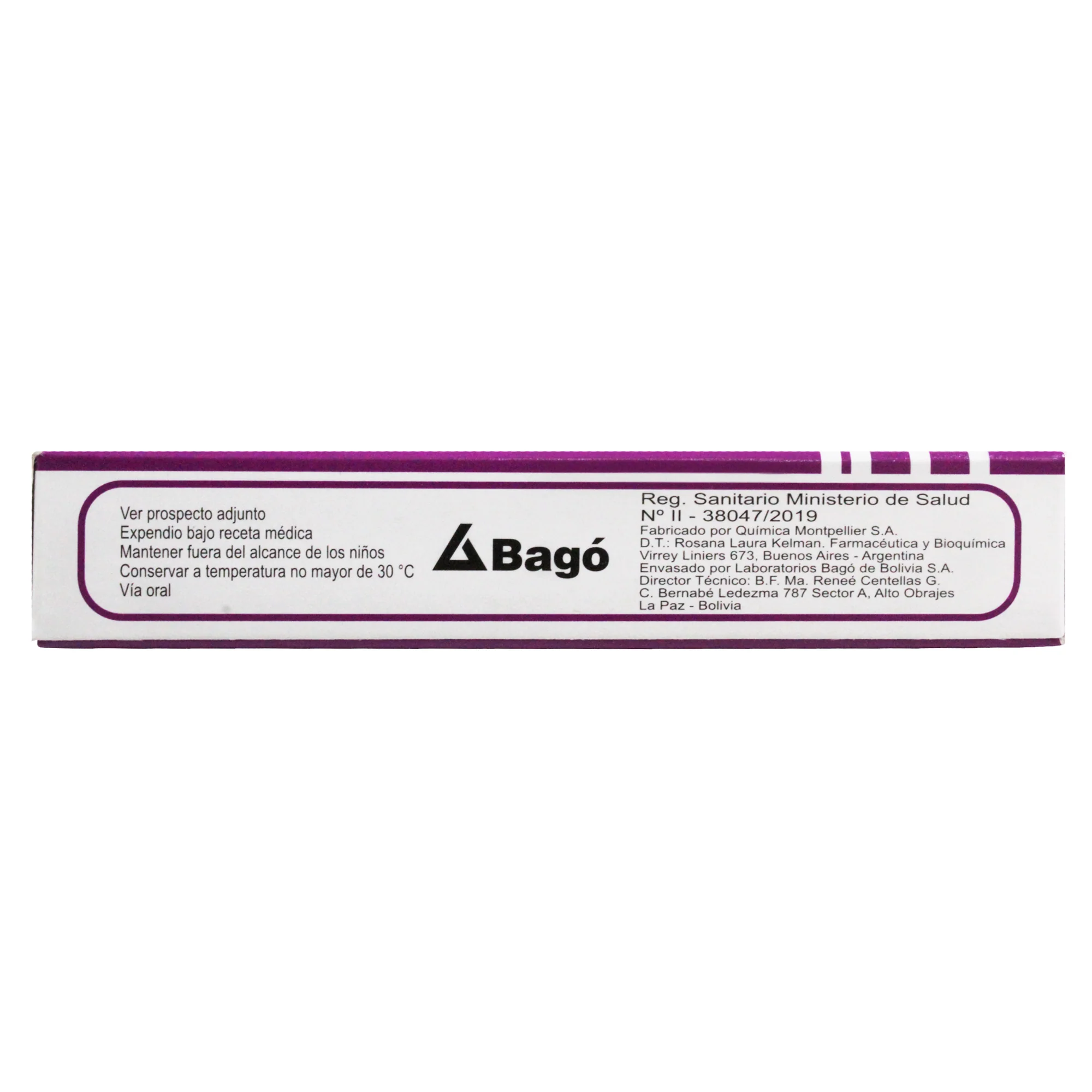 Bactifren 750Mg Levofloxacino X Tableta - Image 3