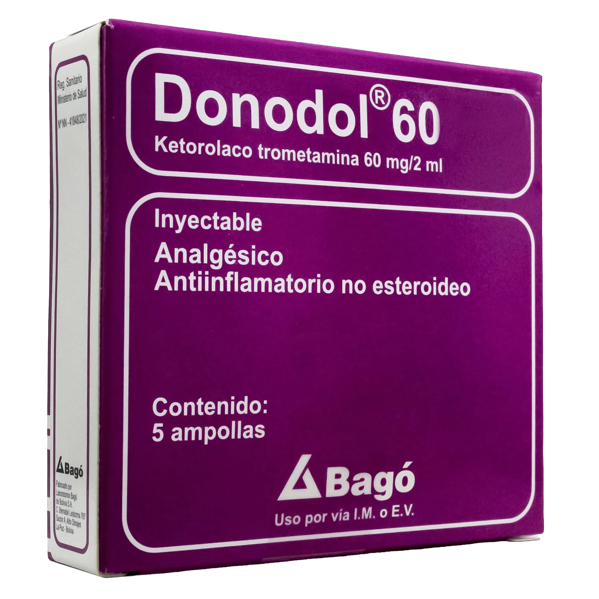 Donodol 60 Ketorolaco 60Mg X Ampolla - Image 2