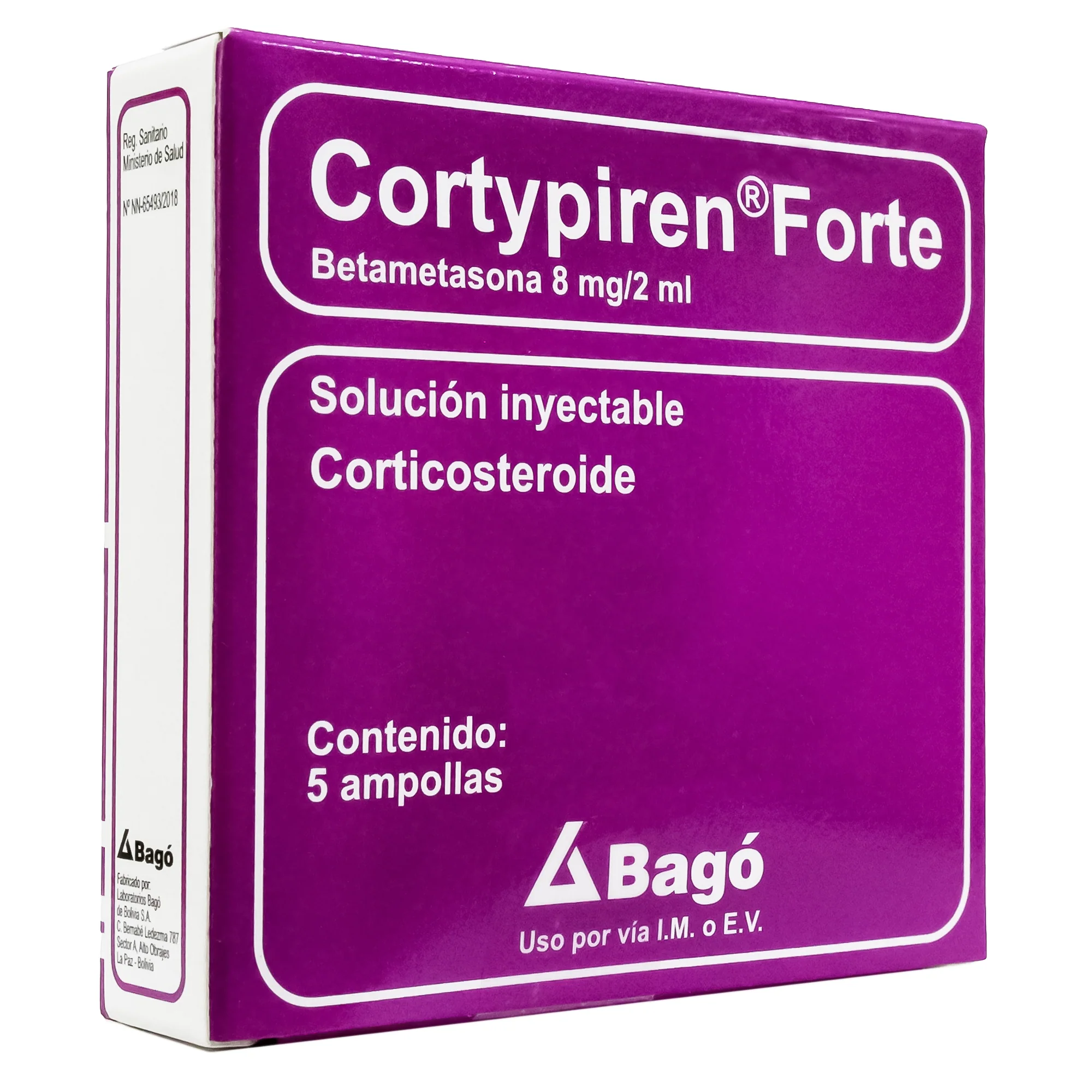 Cortypiren Forte Betametasona 8Mg Y 2Ml X Ampolla - Image 2