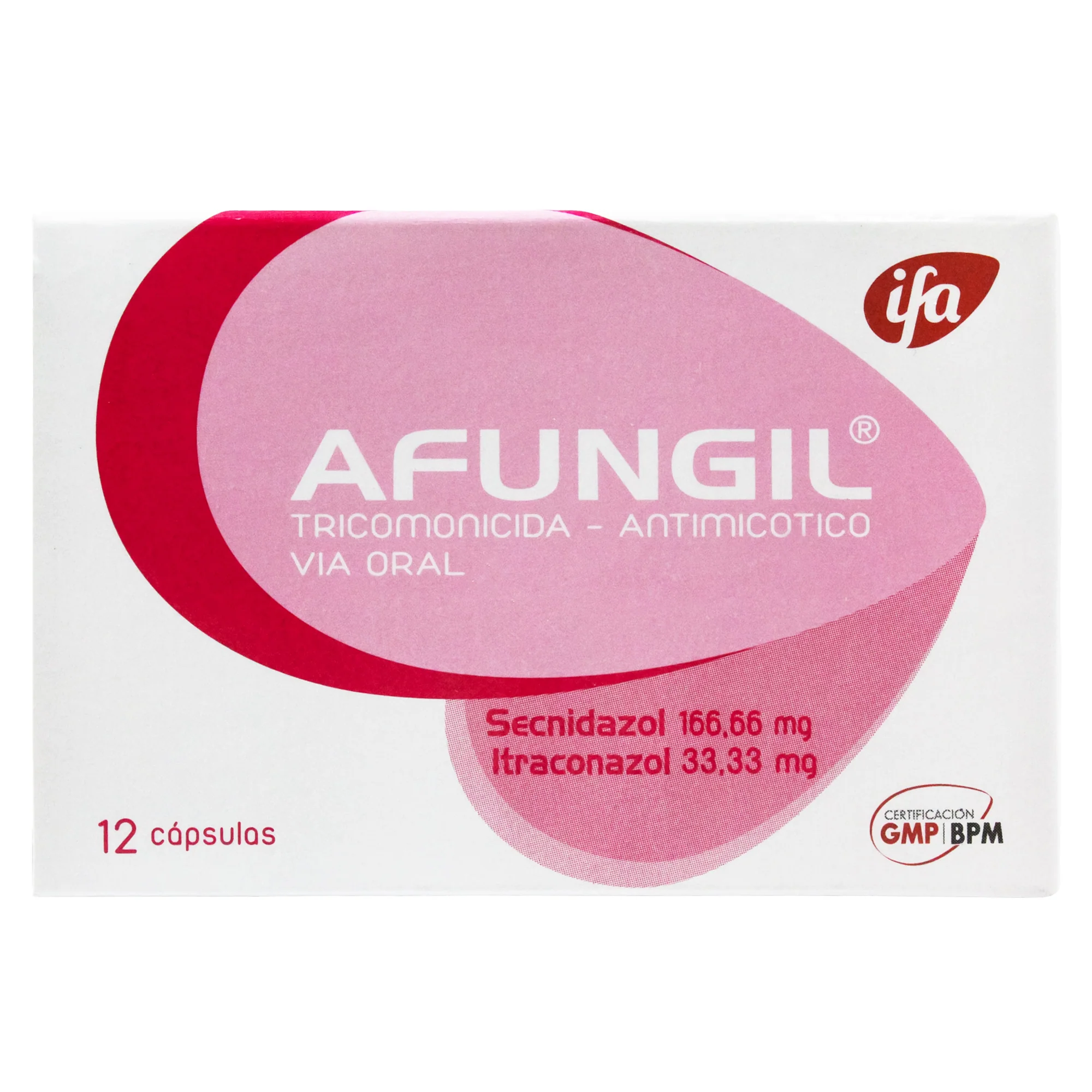 Afungil Secnidazol 166.6Mg Y Itraconazol 33.3Mg X Capsula - Image 5