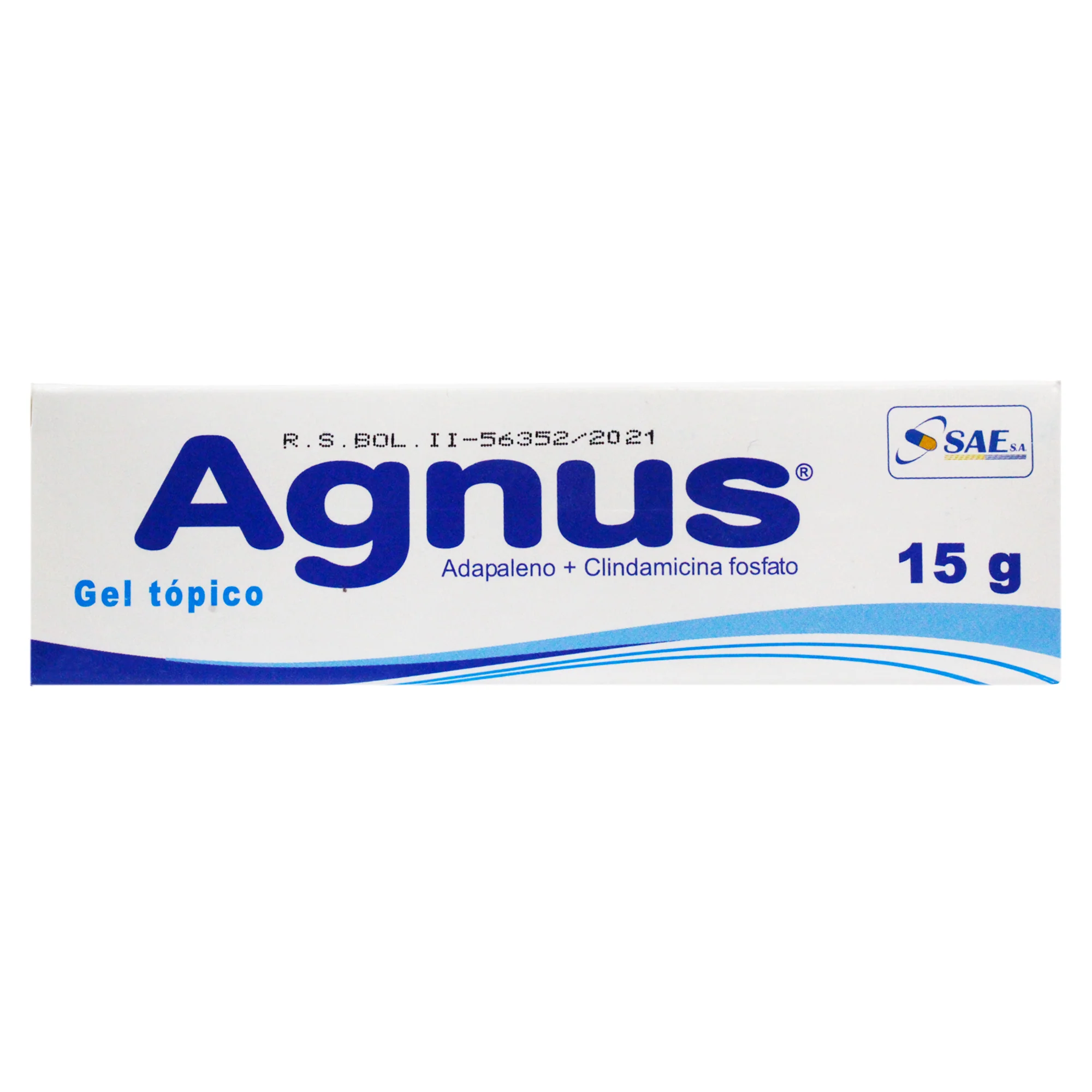 Agnus Gel Adapaleno 0.001 Y Clindamicina Clorhidrato 0.01 X 15G - Image 5