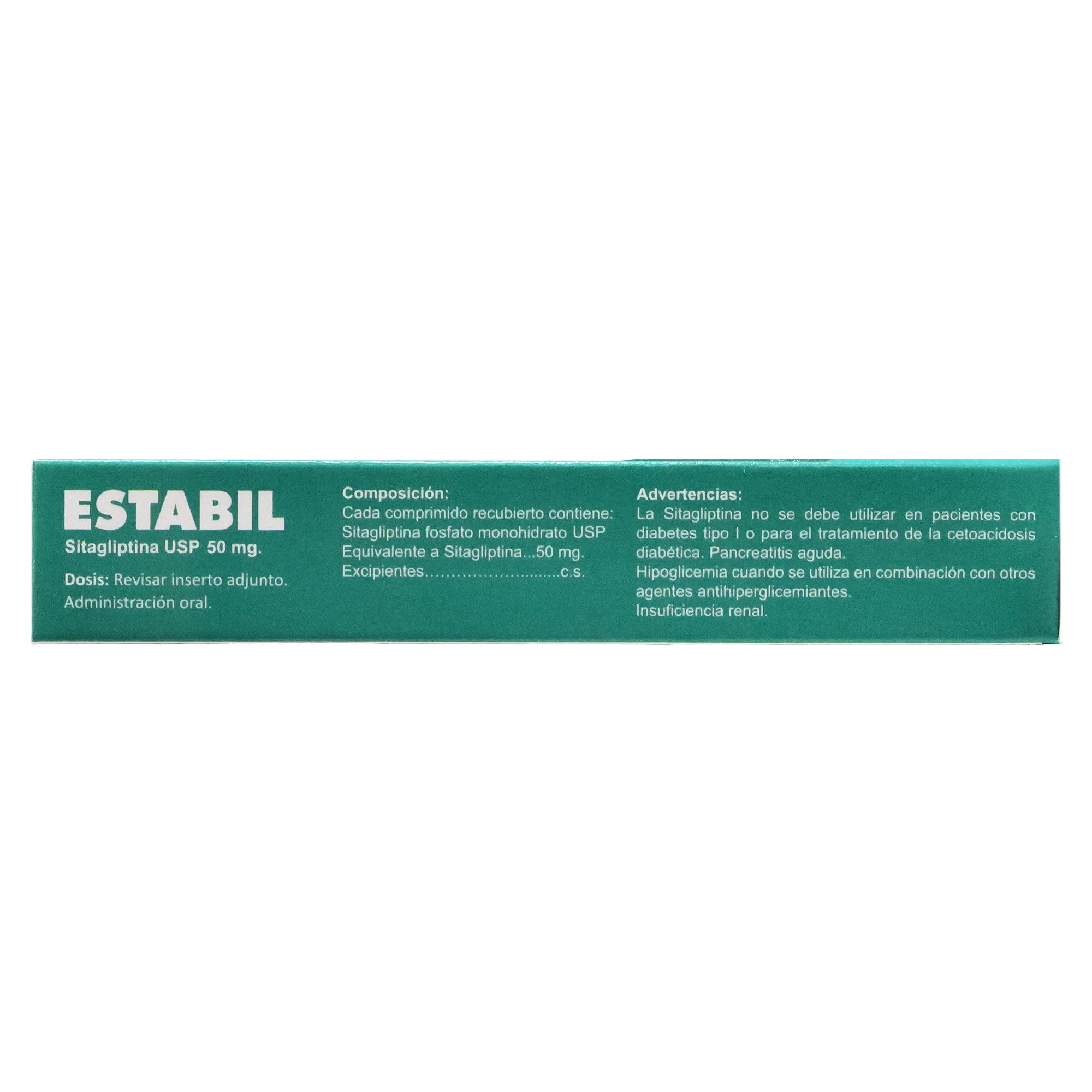Estabil 50Mg Sitagliptina X Tableta - Image 3