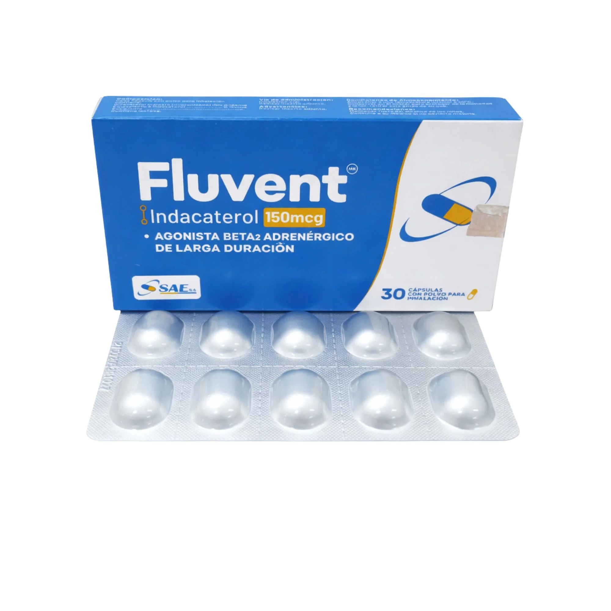 Fluvent 150Mcg Indacaterol X Capsula