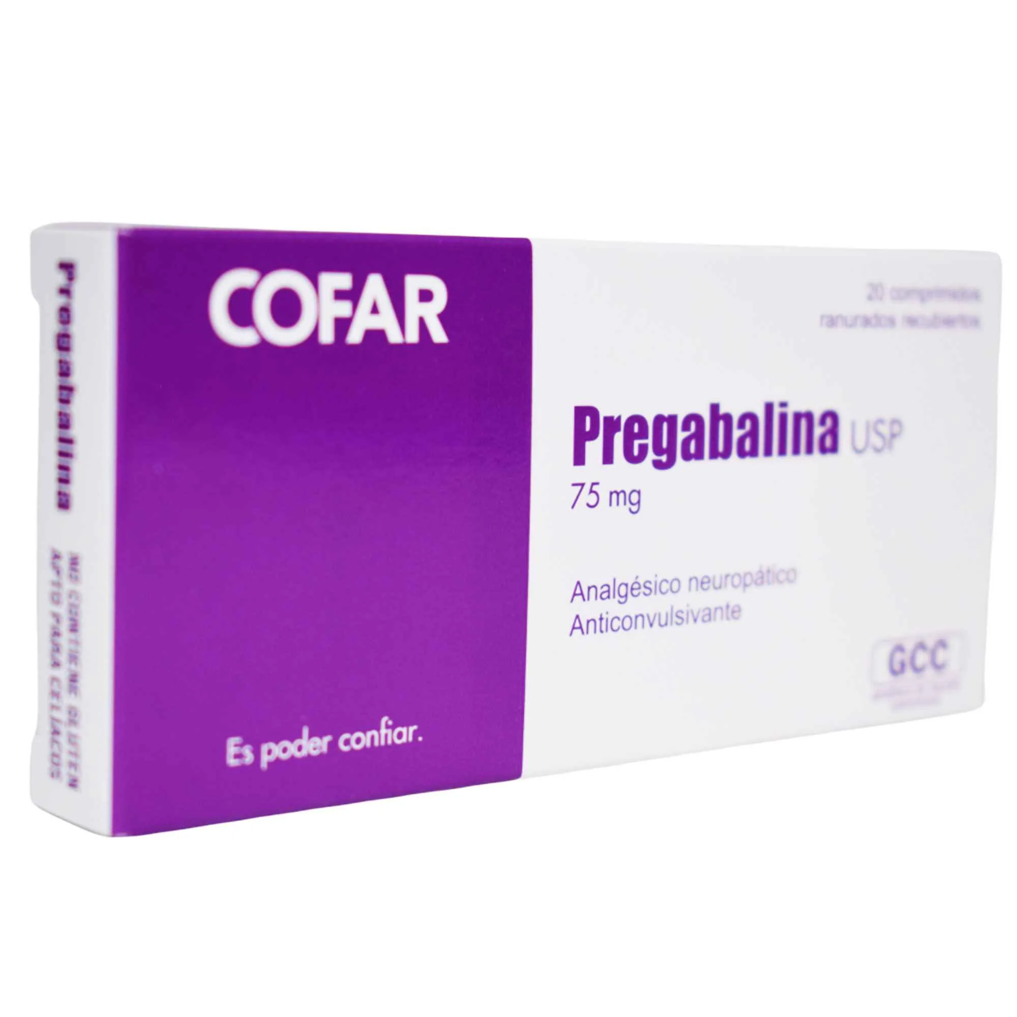 Pregabalina 75 Mg Cofar X Comprimido - Image 3