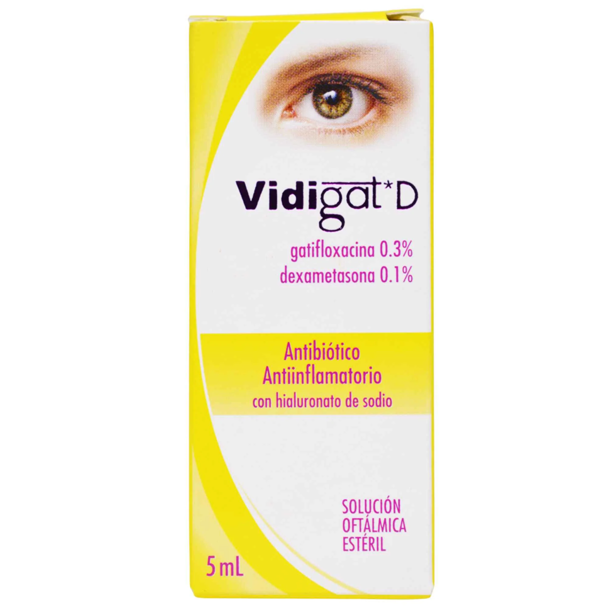 Vidigat D Colirio Gatifloxacina Dexametasona X 5Ml - Image 3