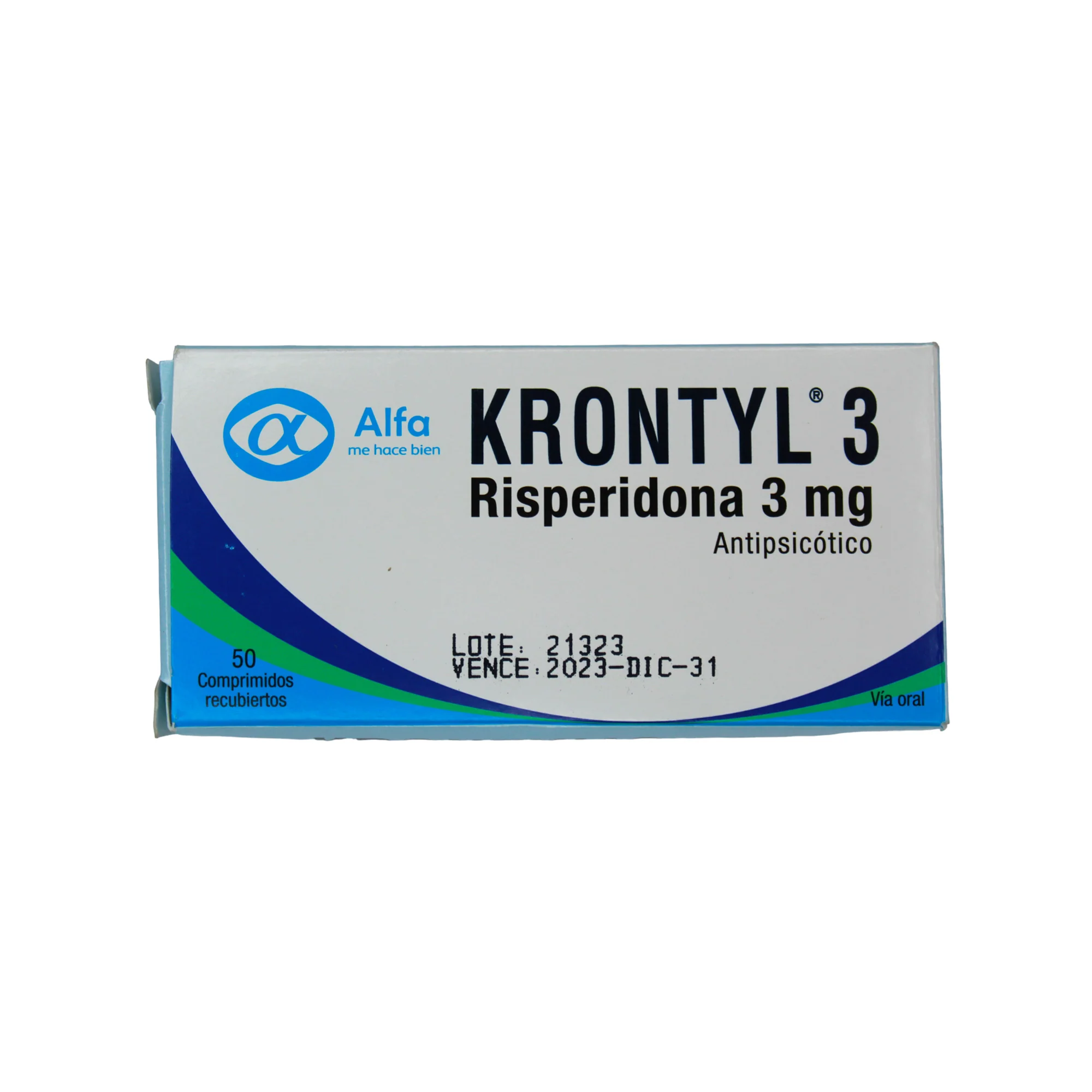 Krontyl 3 Risperidona 3Mg X Tableta