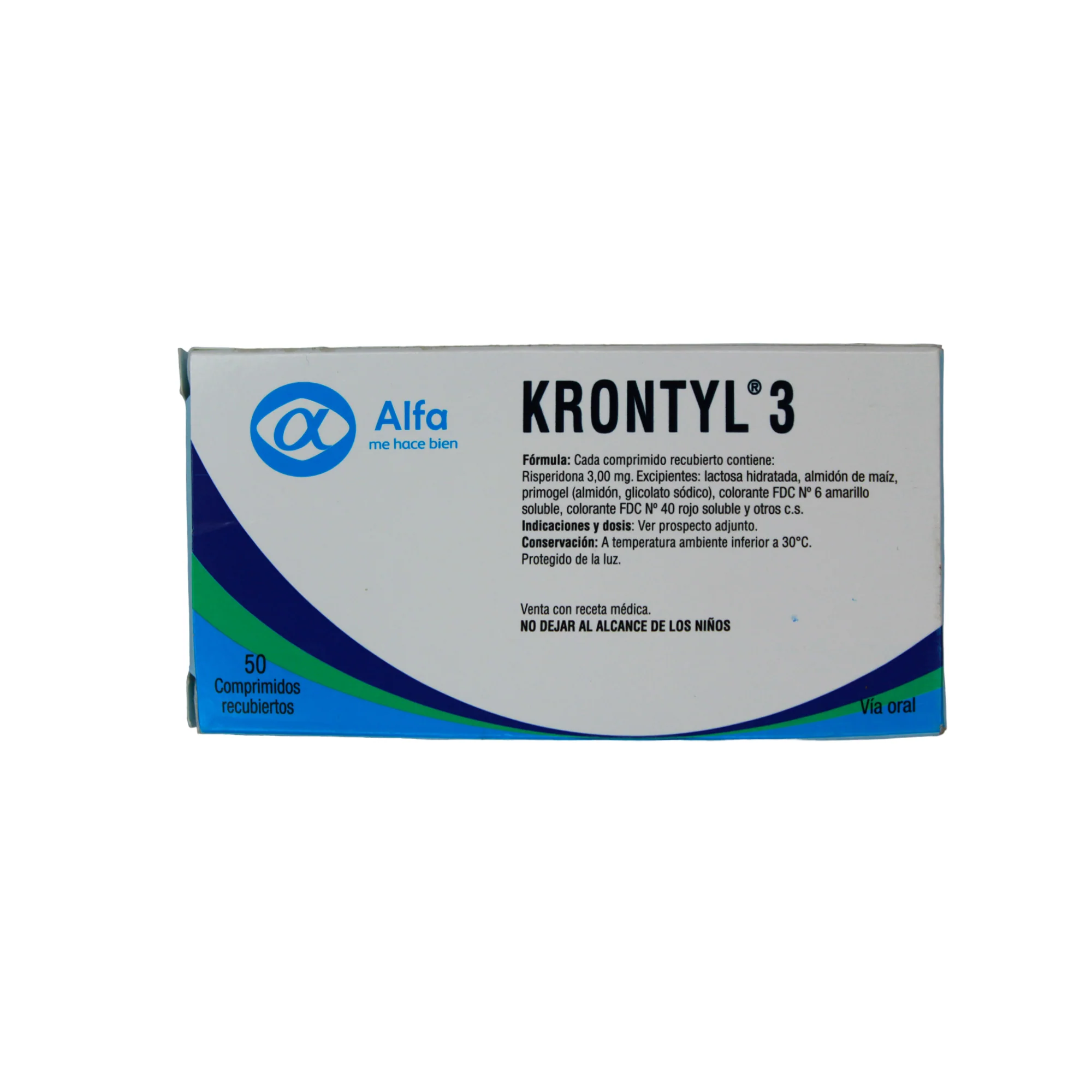 Krontyl 3 Risperidona 3Mg X Tableta - Image 2