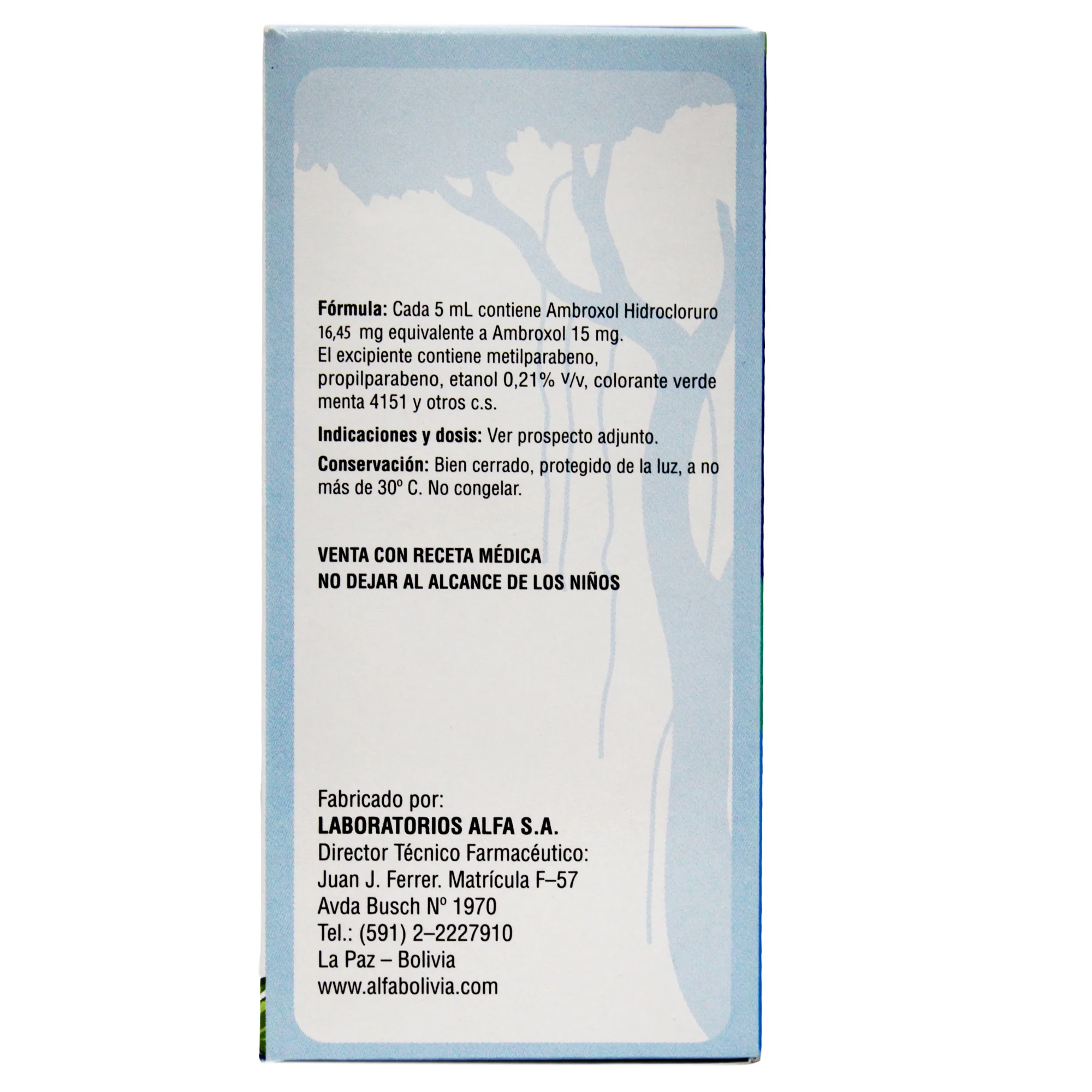 Broxonest Infantil 15Mg 5Ml Jbe X 100Ml Ambroxol - Image 3