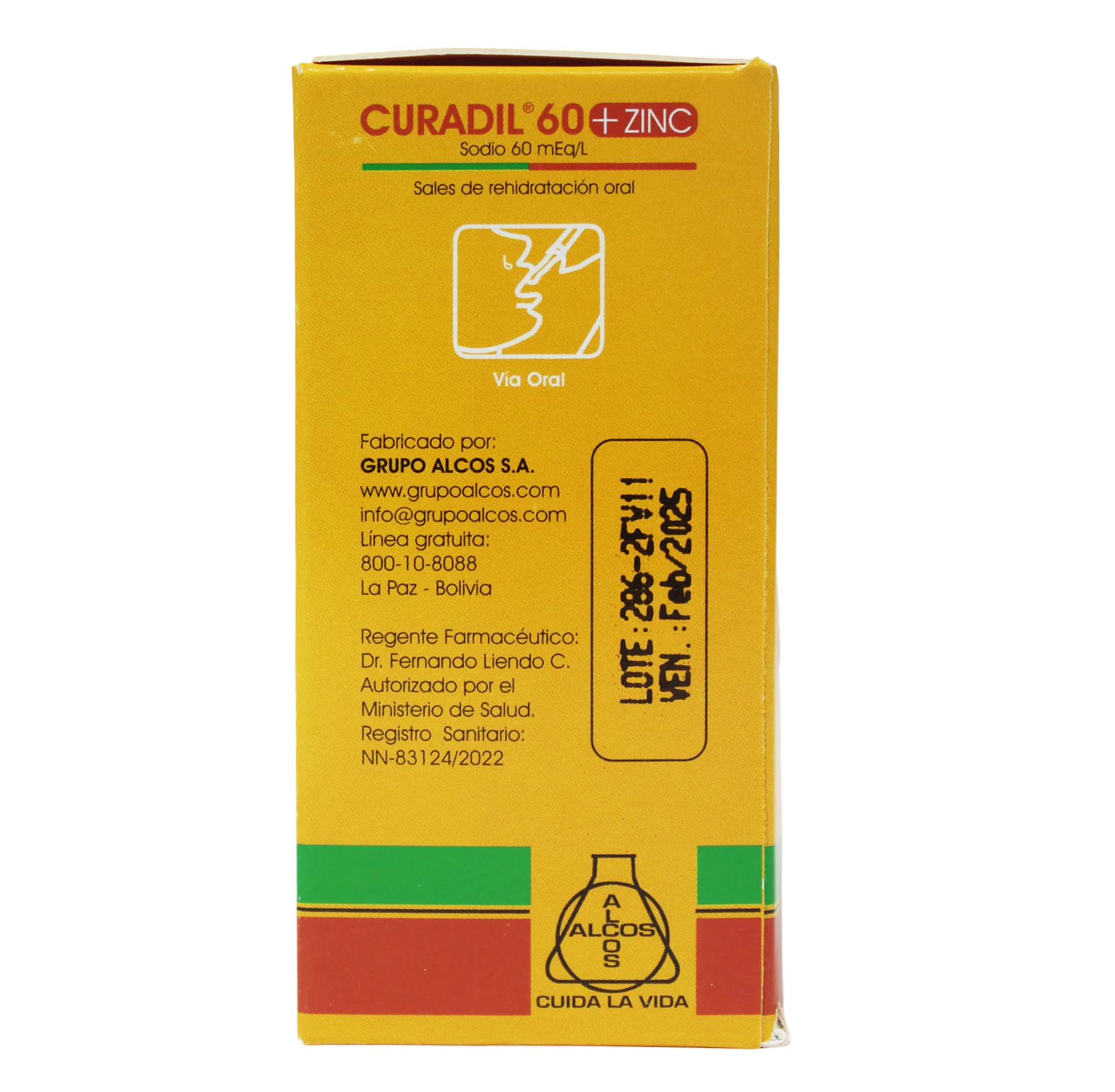 Curadil 60 +Zinc X 200Ml Suero Oral Rehidratante - Image 4