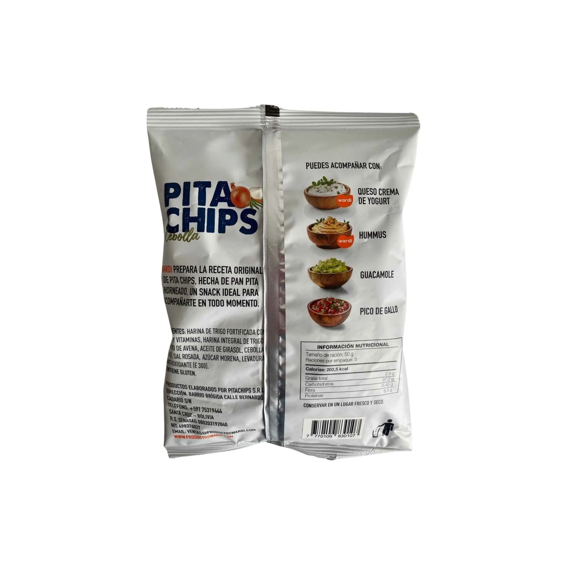 Pita Chips Wardi Horneados Cebolla X 150G - Image 2