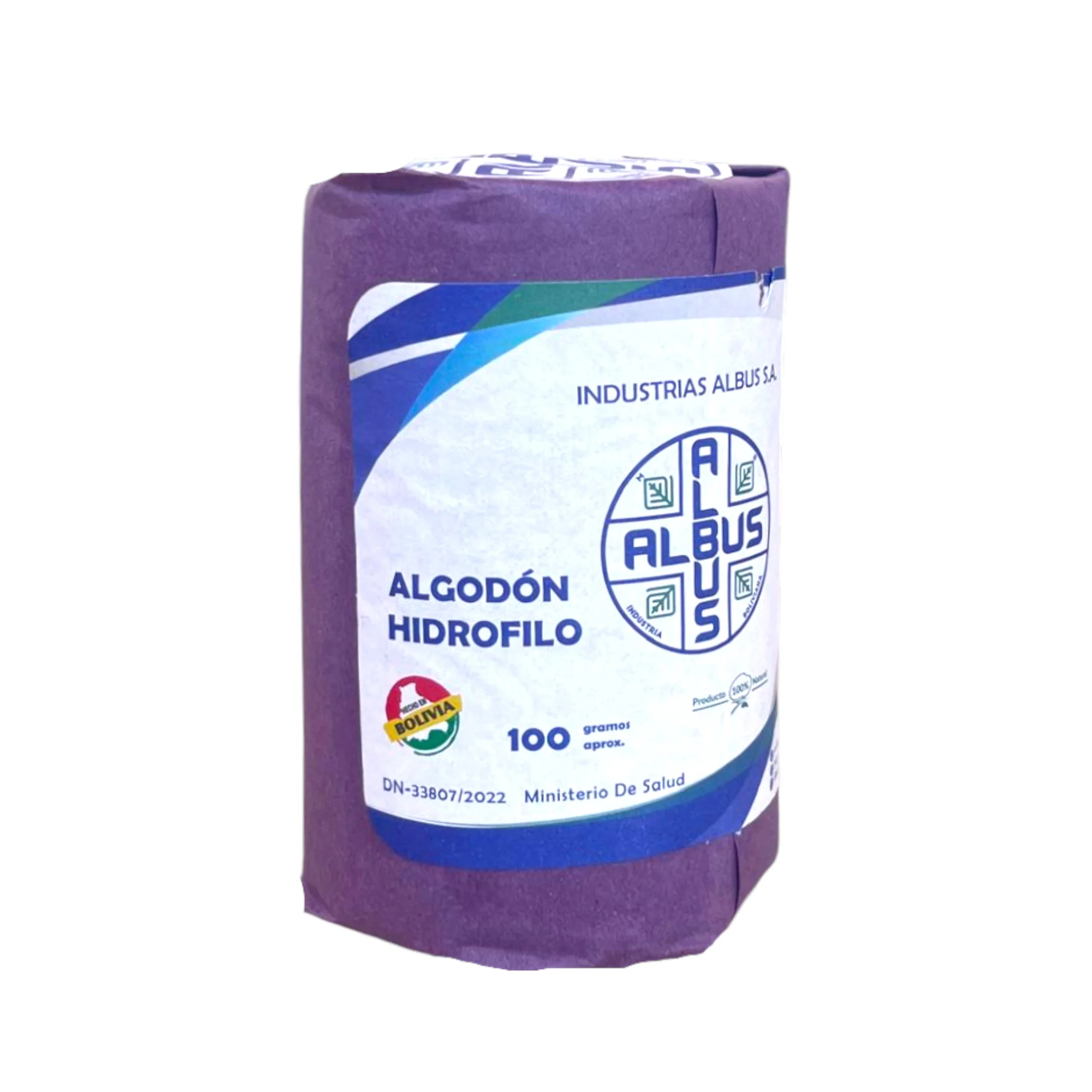 Algodón Albus Hidrófilo X 100G - Image 2