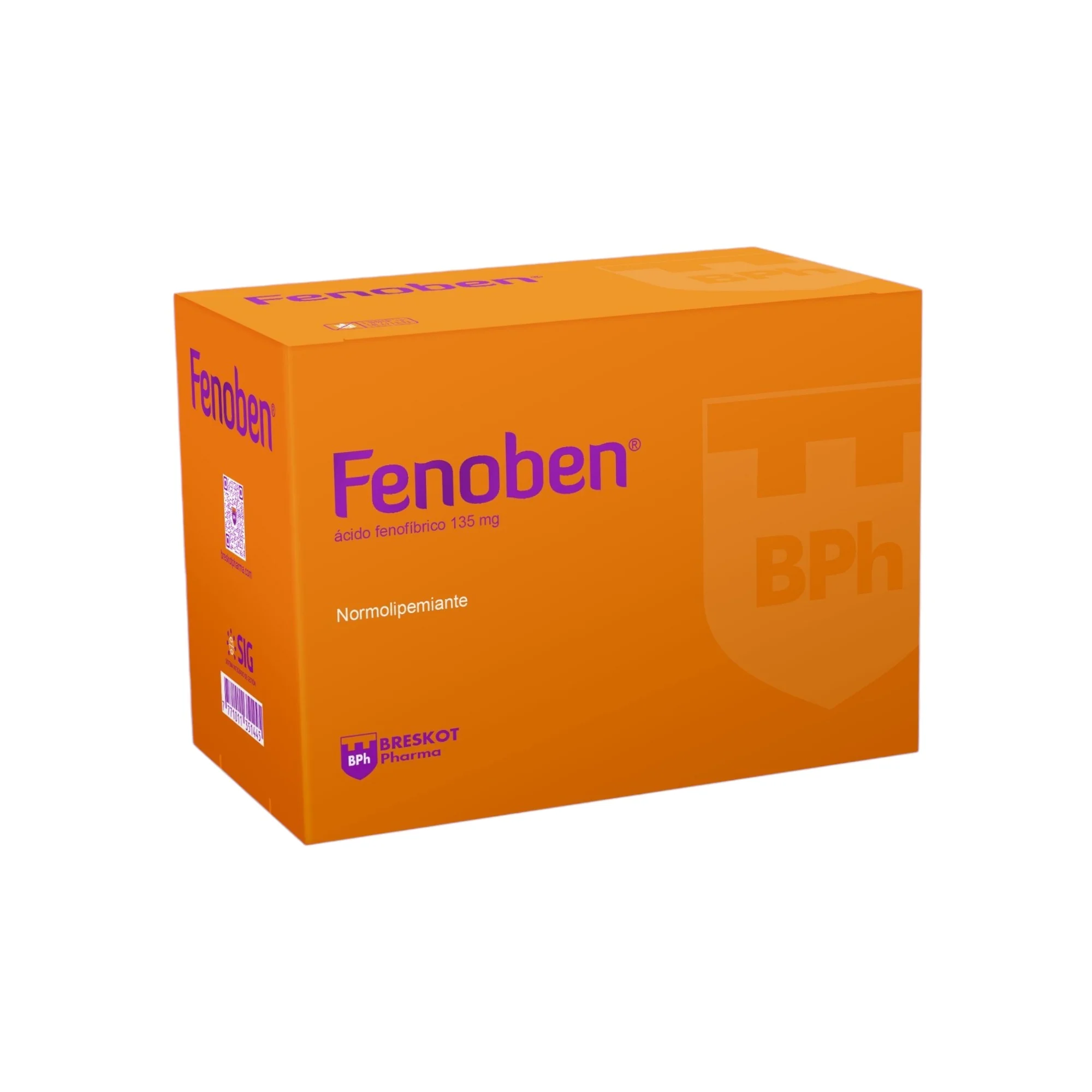 Fenoben Acido Fenofibrico 135Mg X Cápsula - Image 2