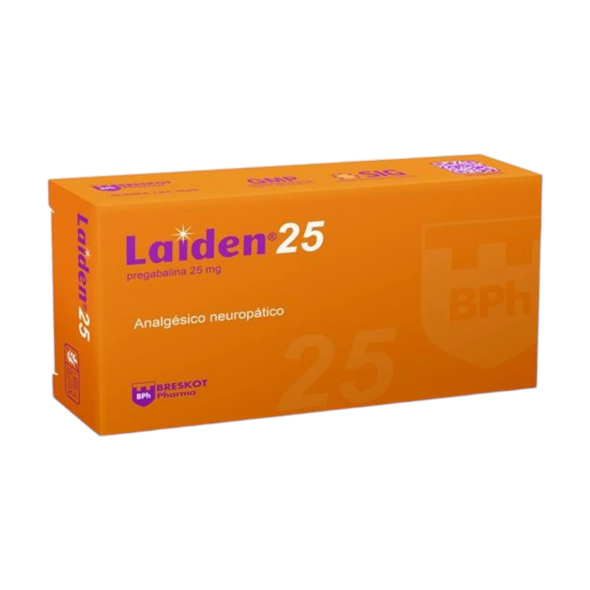 Laiden Pregabalina 25Mg X Comprimido - Image 2