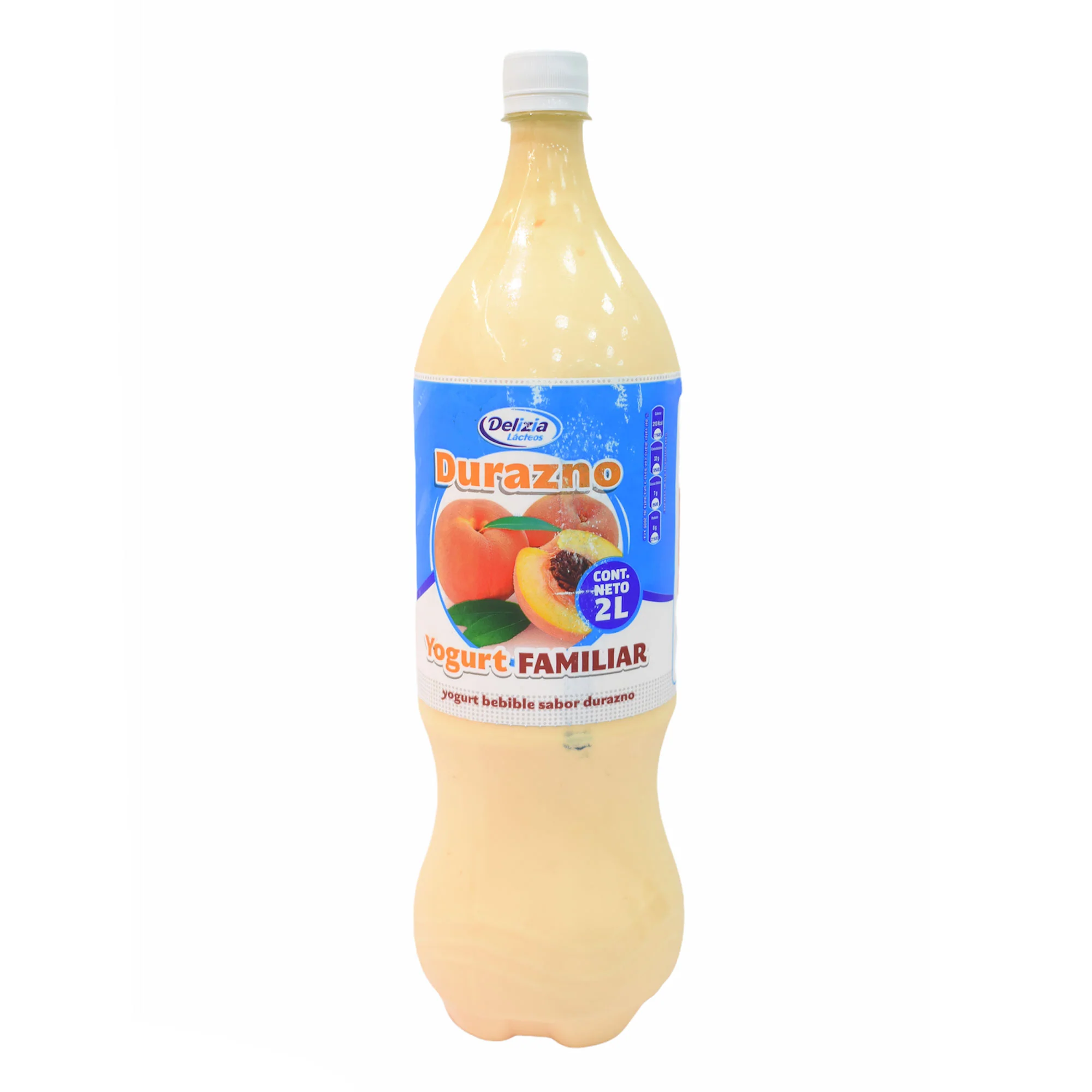 Delizia Yogurt Familiar Durazno X 2 L
