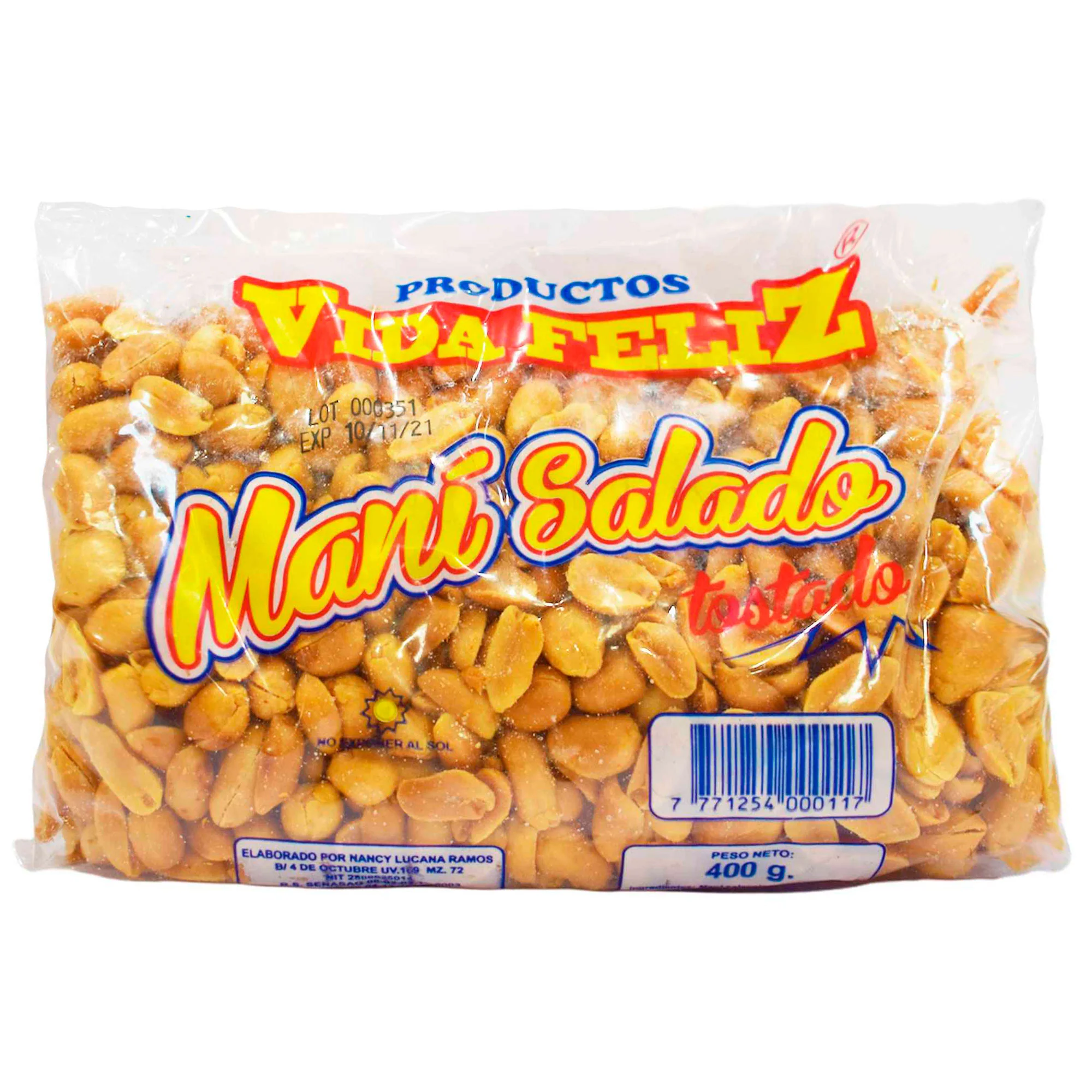 Vida Feliz Mani Salado X 400G