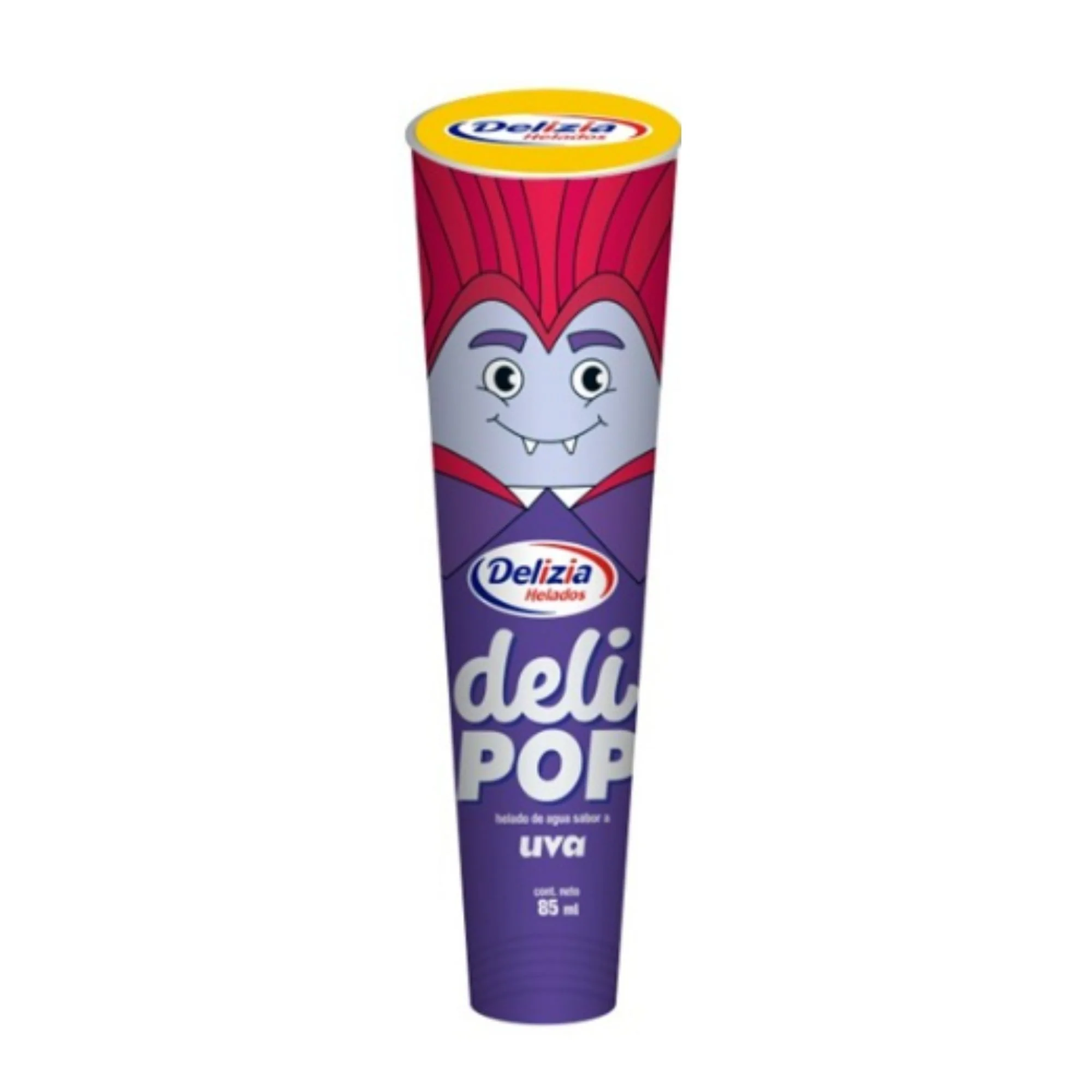 Helado De Agua Deli Pop Sabor Uva X 85Ml