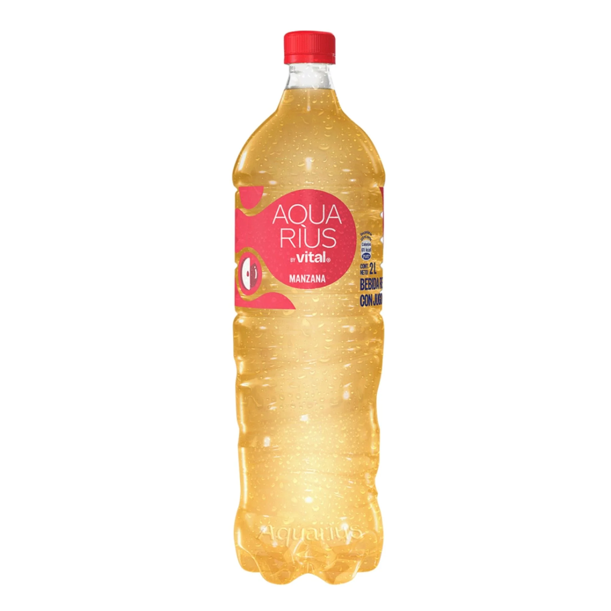 Aquarius Jugo Sabor Manzana X 2 L