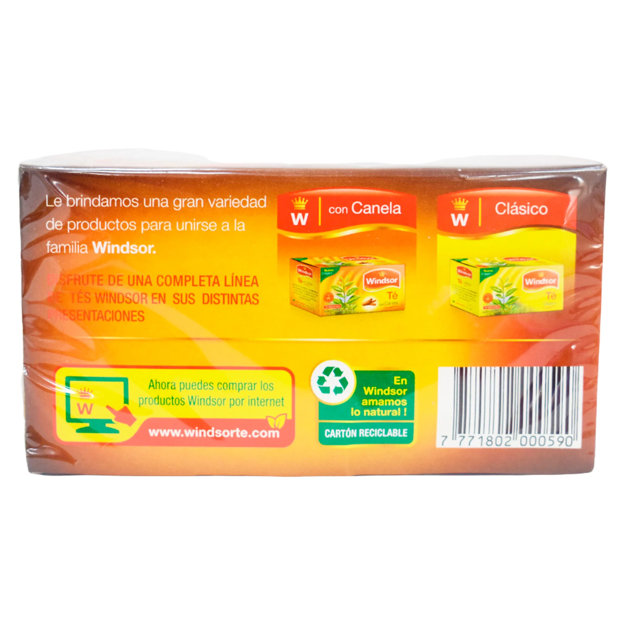 Té Windsor Con Canela Y Clavo De Olor X 20 Unidades - Image 3