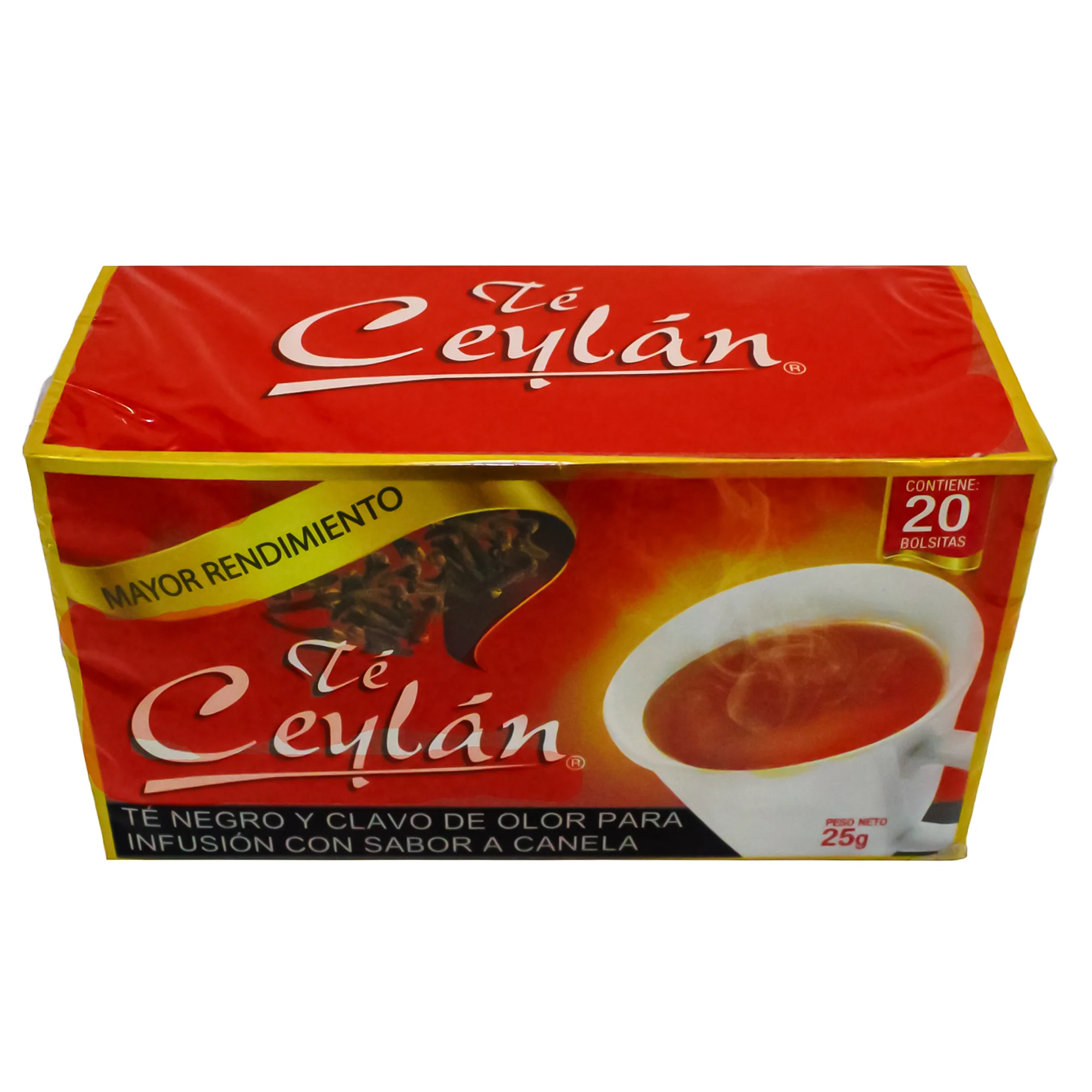 Té Ceylan Negro Y Clavo De Olor X 20 Unidades - Image 3