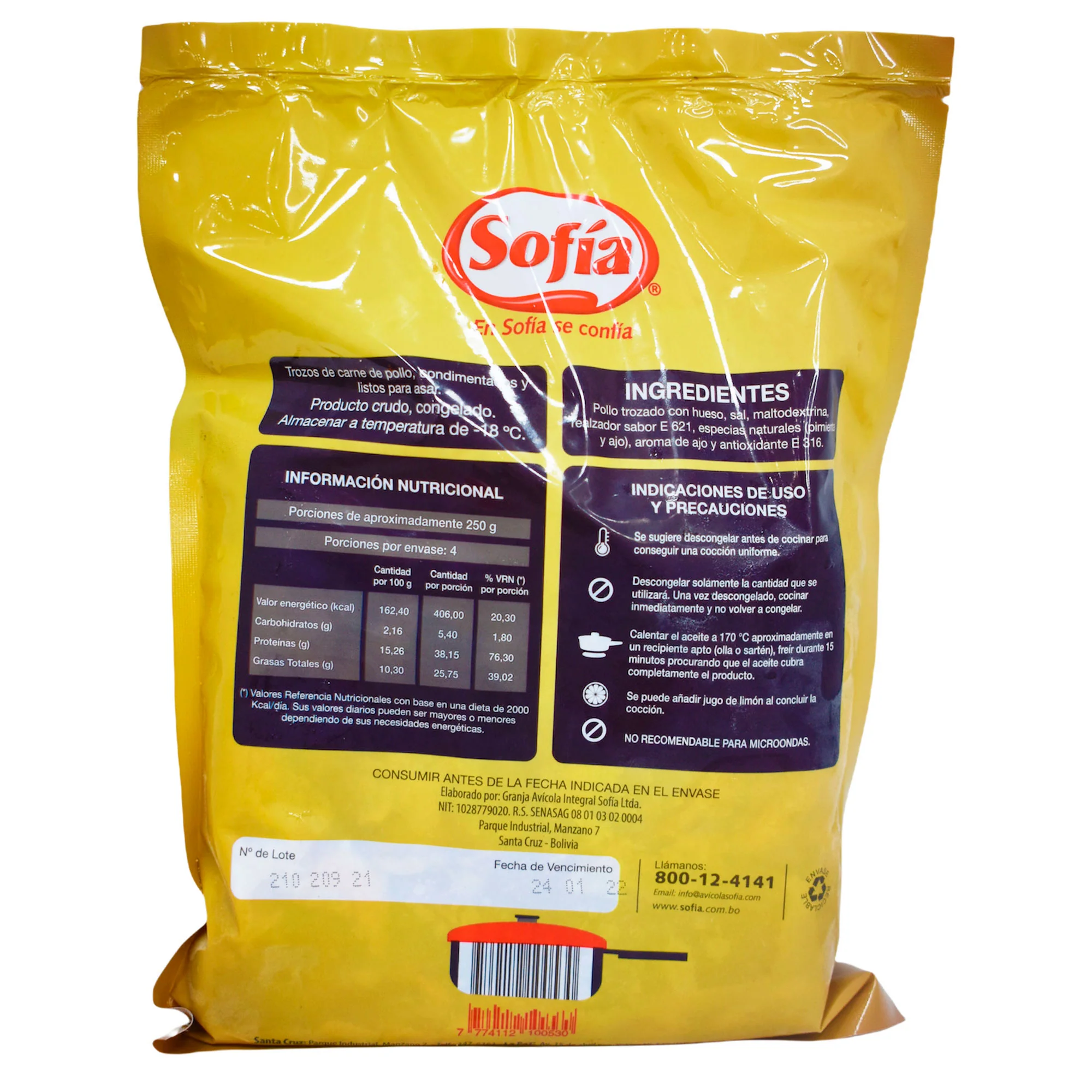 Chicharrón De Pollo Sofía 1 Kg Aprox. - Image 2