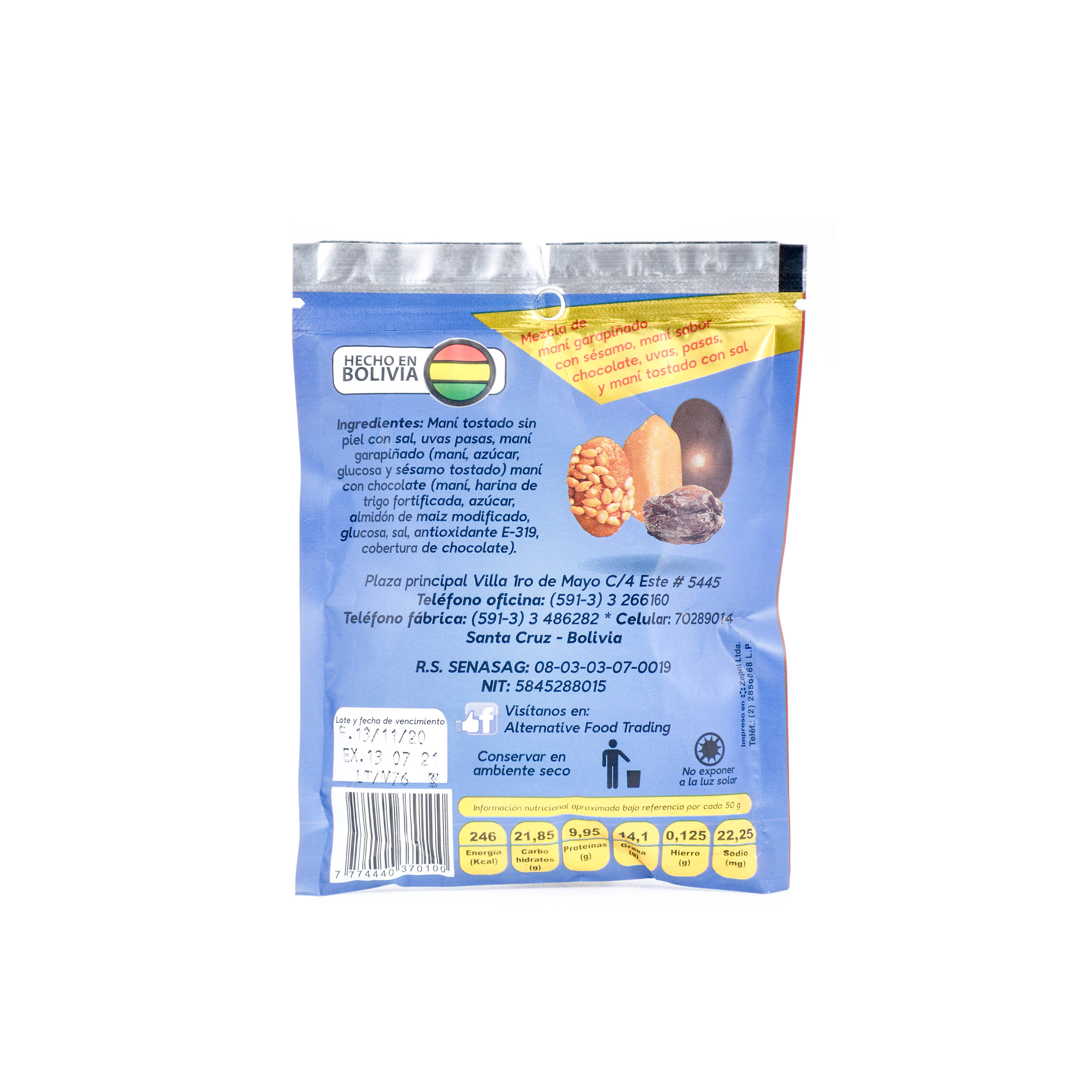 Maní La Botana Sabor Mix X 50G - Image 2