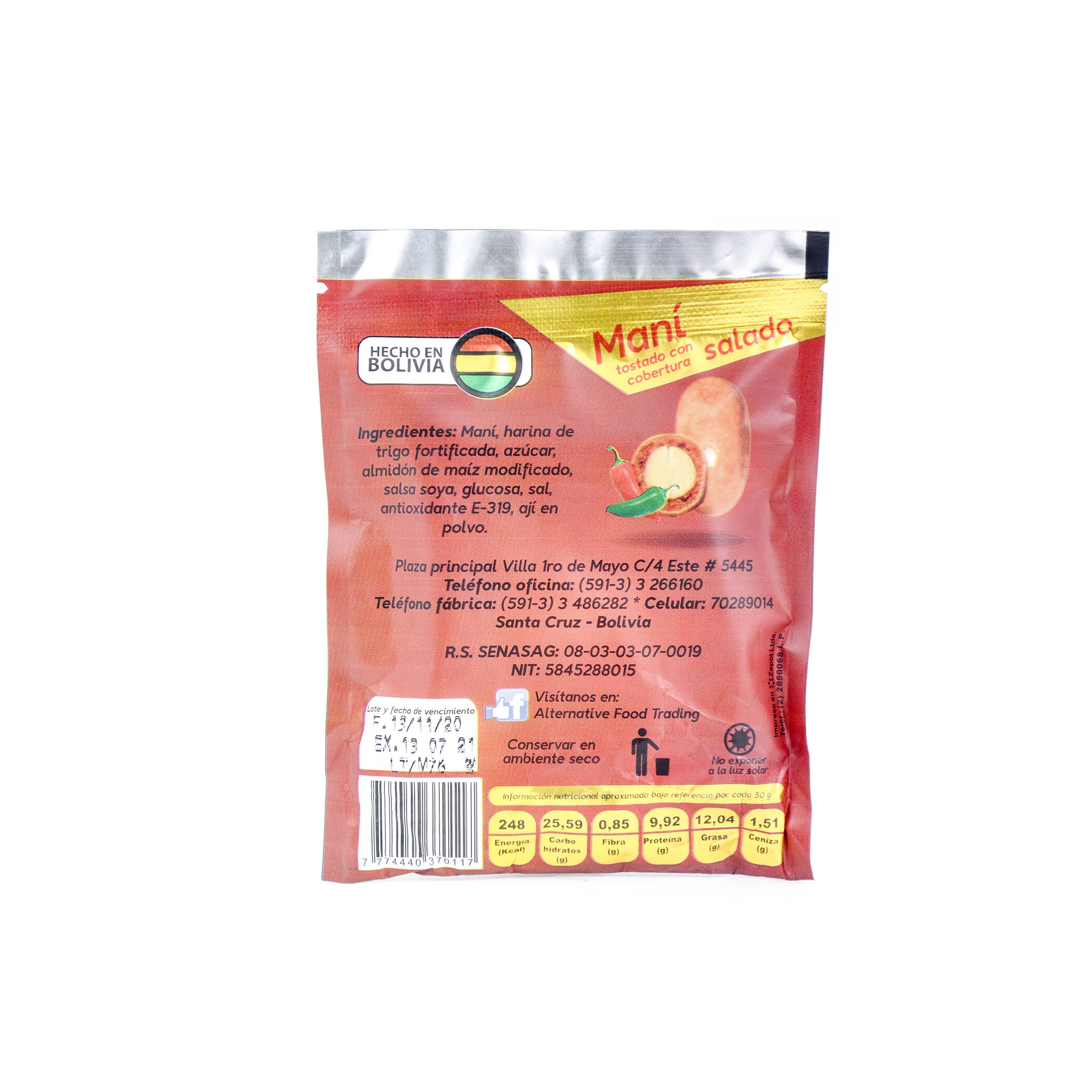 La Botana Mani Sabor Picante X 50G - Image 2